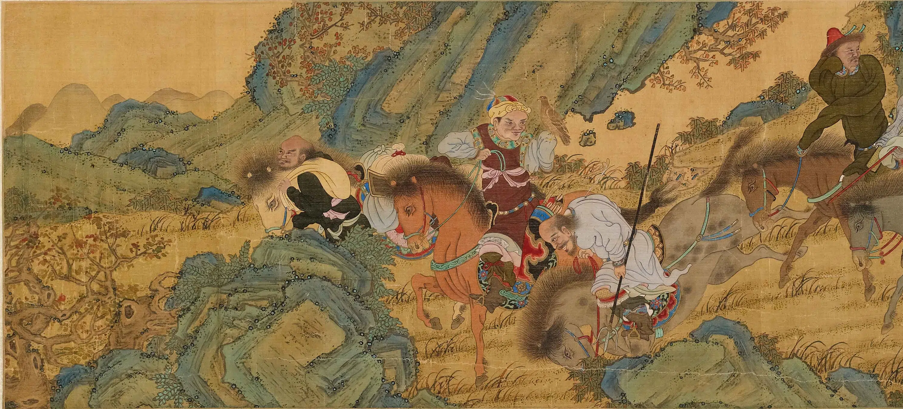 清代【顾融】《文姬归汉图卷》 第1张 清代【顾融】《文姬归汉图卷》 第1张