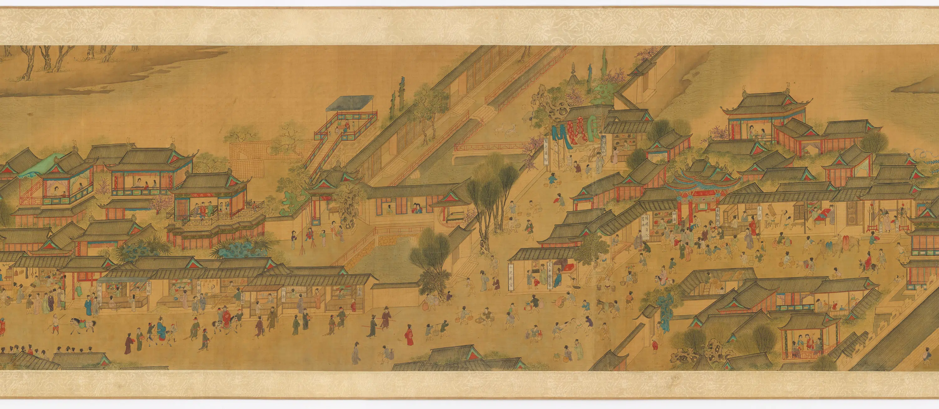 明朝【仇英】《清明上河图》 第10张