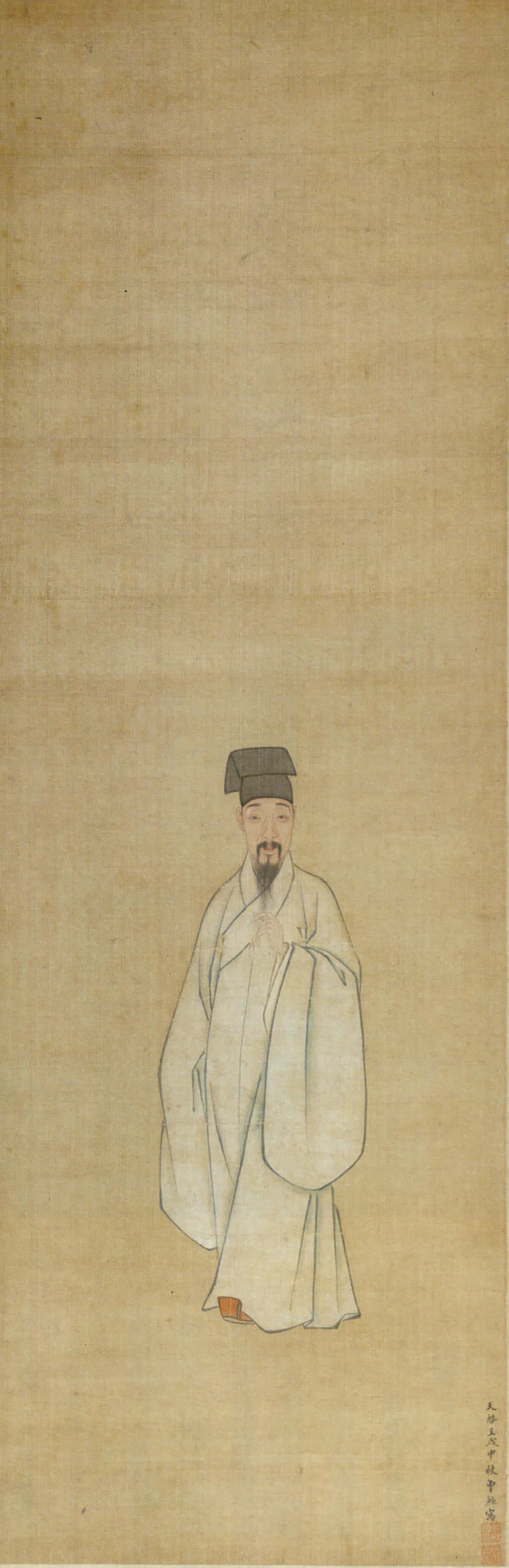 明朝【张遂辰】《曾鲸张卿子(遂辰)像》 第2张 明朝【张遂辰】《曾鲸张卿子(遂辰)像》 第2张