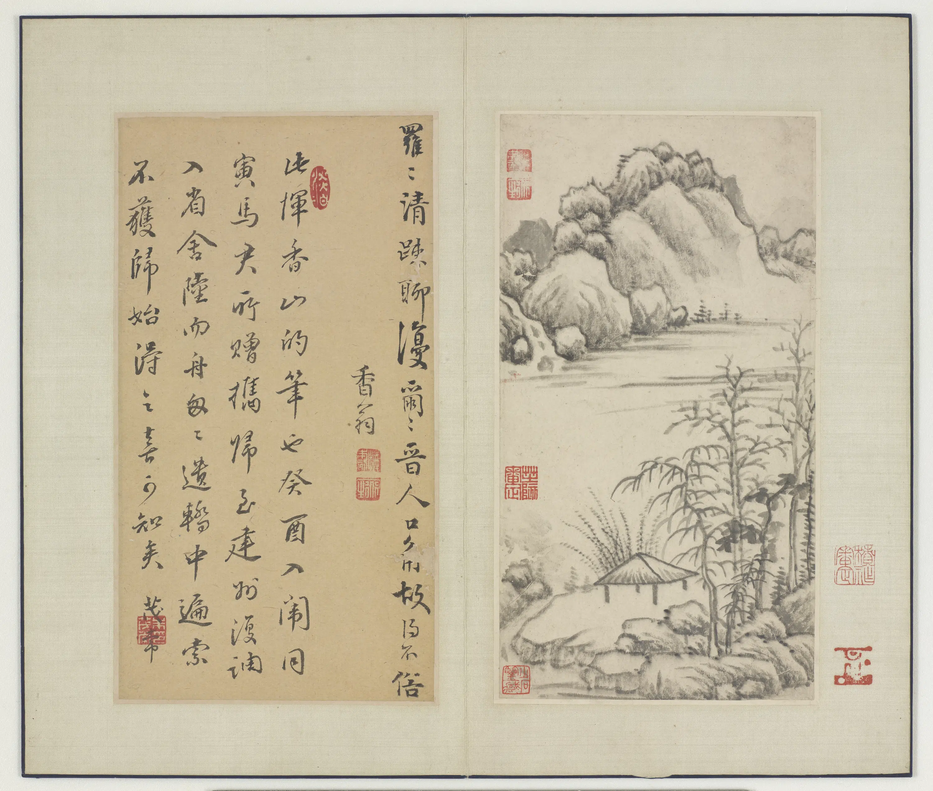 明朝【恽向】《恽香山山水真迹册》 第6张