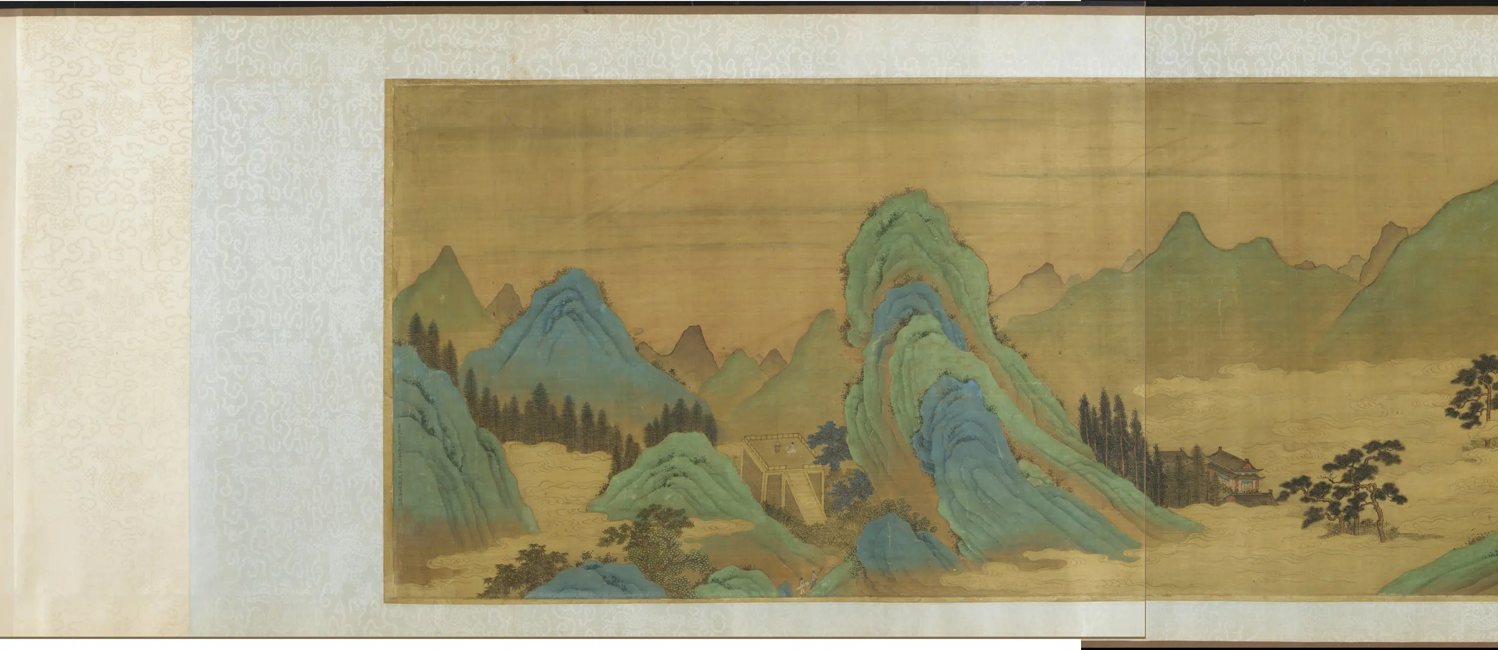 《崇山殿宇图》