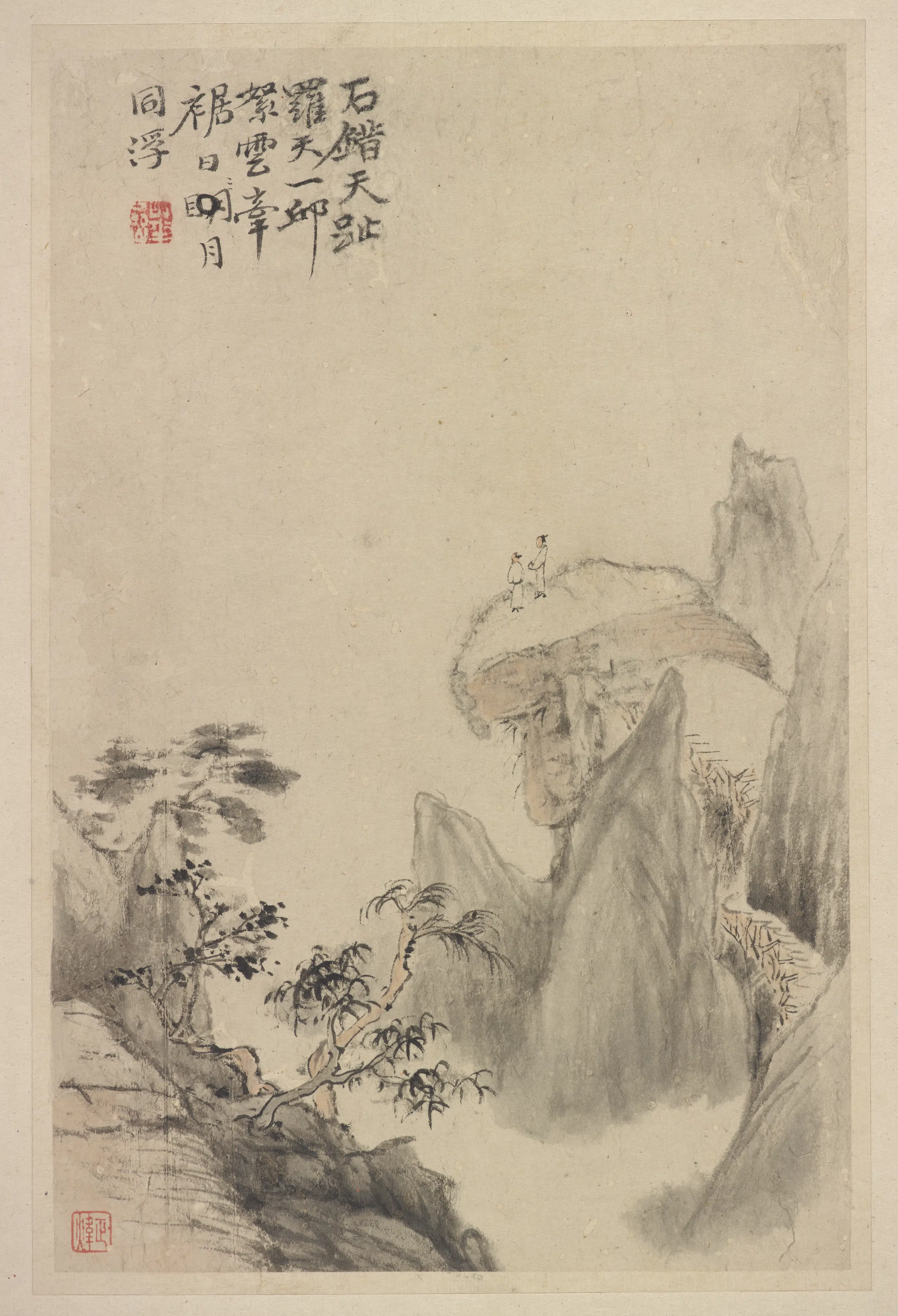 清朝【华岩】《新罗山人山水神品册》 第5张 清朝【华岩】《新罗山人山水神品册》 第5张