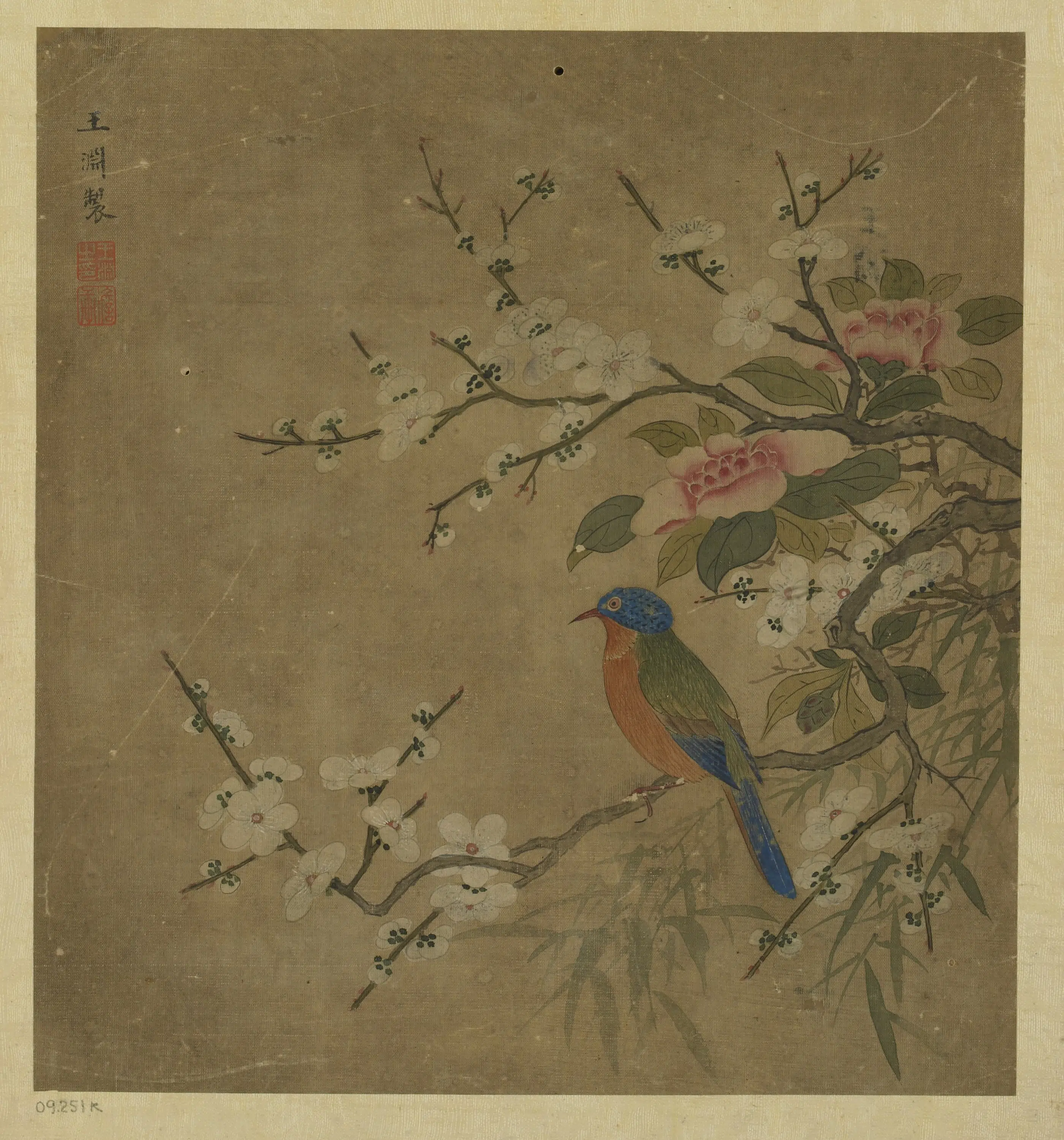 元朝【王渊】《花鸟图》