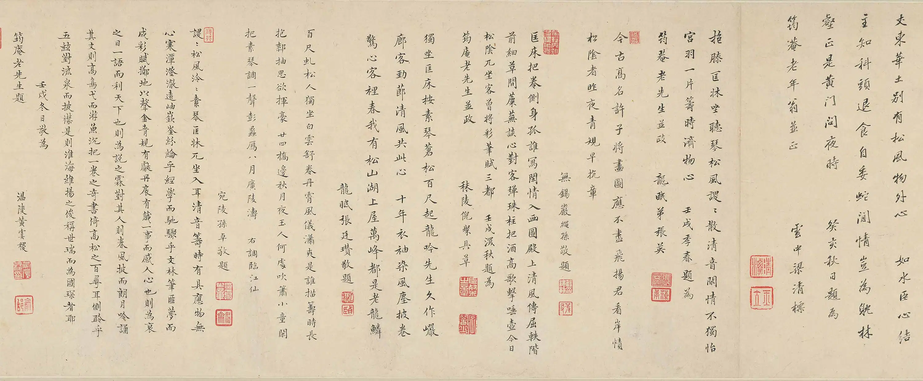清代【禹之鼎】《江都许力臣给谏小影卷》 第7张