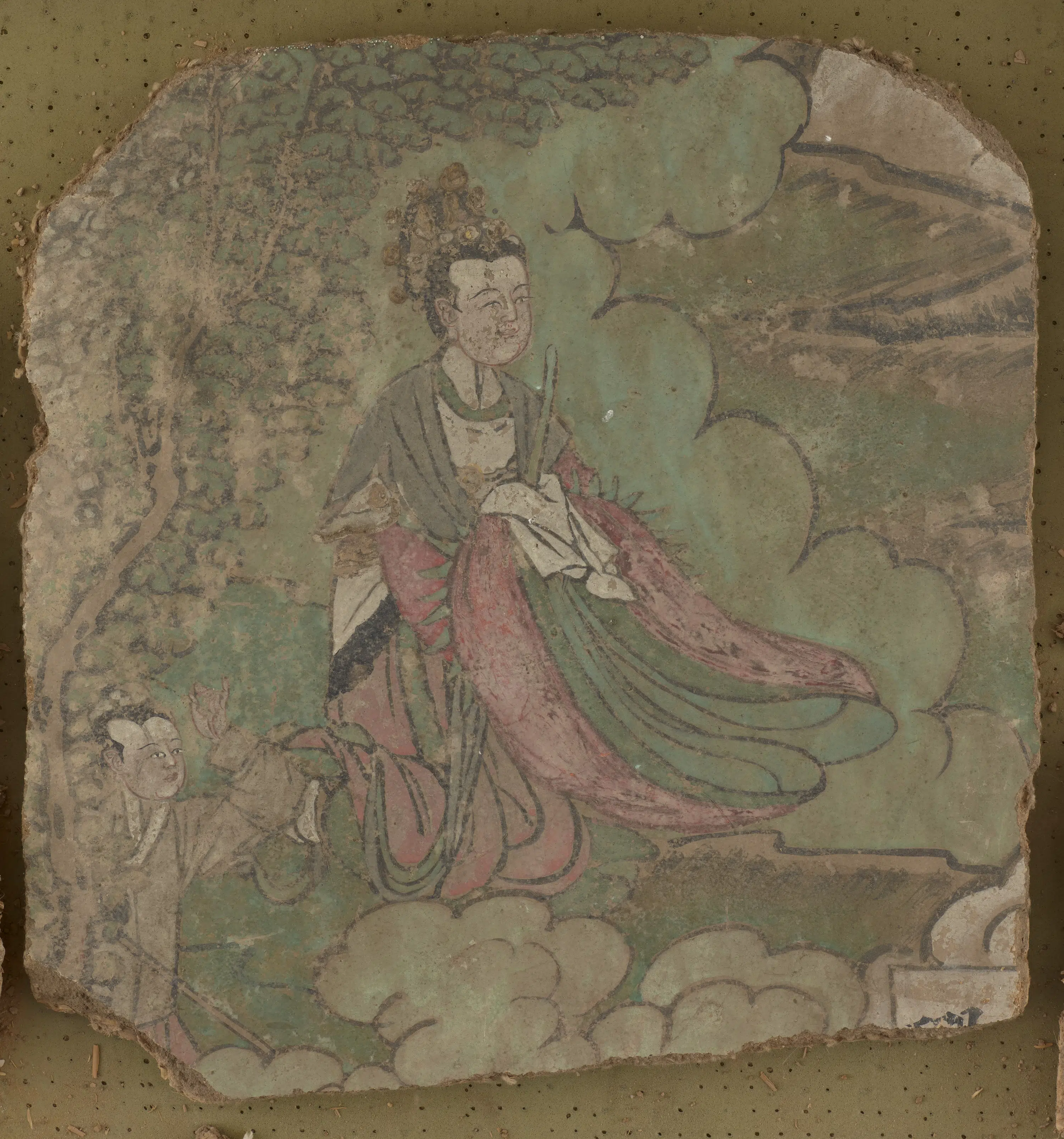《四幅组画之壁画其一》