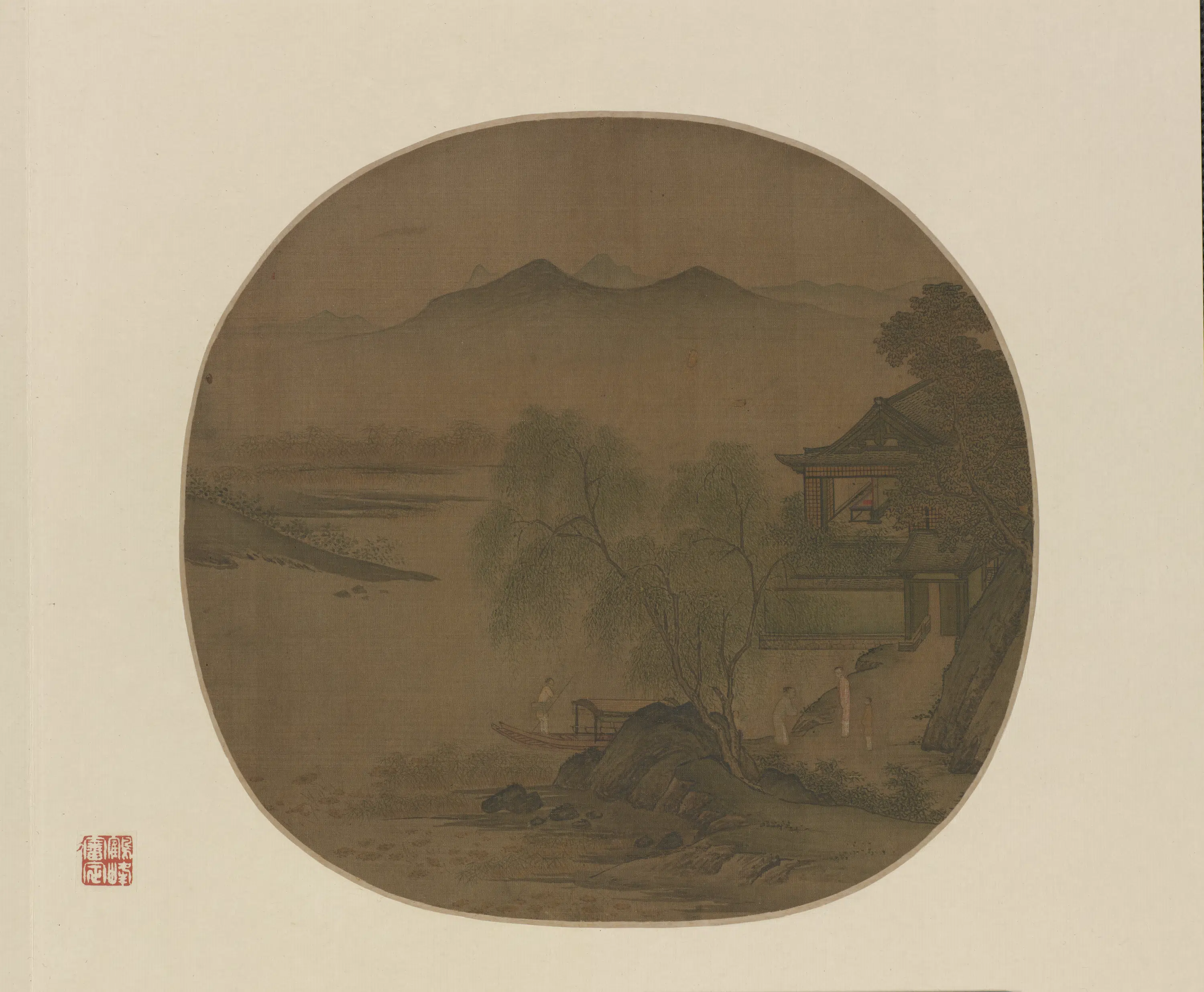 《待渡图》