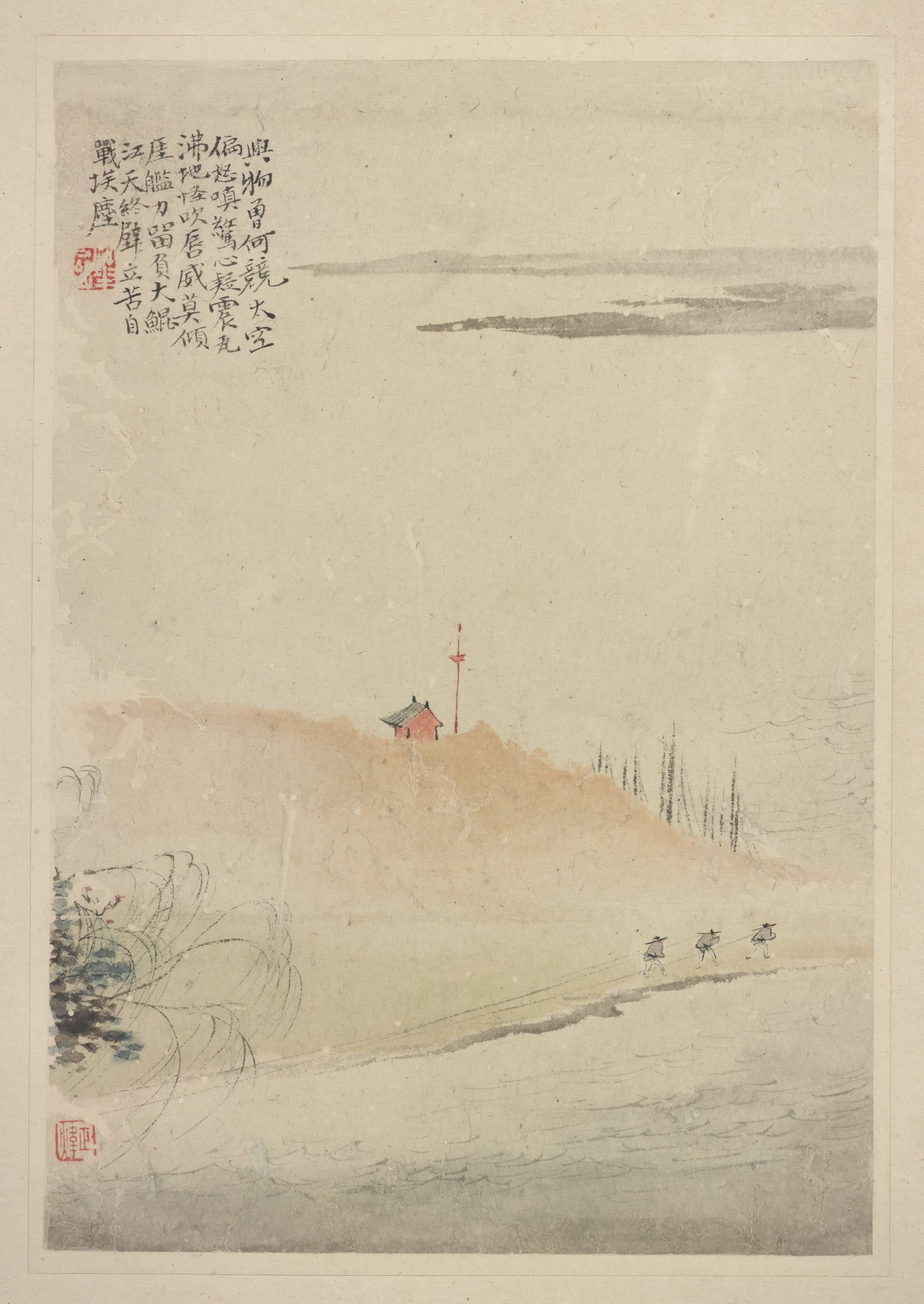清朝【华岩】《新罗山人山水神品册》 第13张 清朝【华岩】《新罗山人山水神品册》 第13张