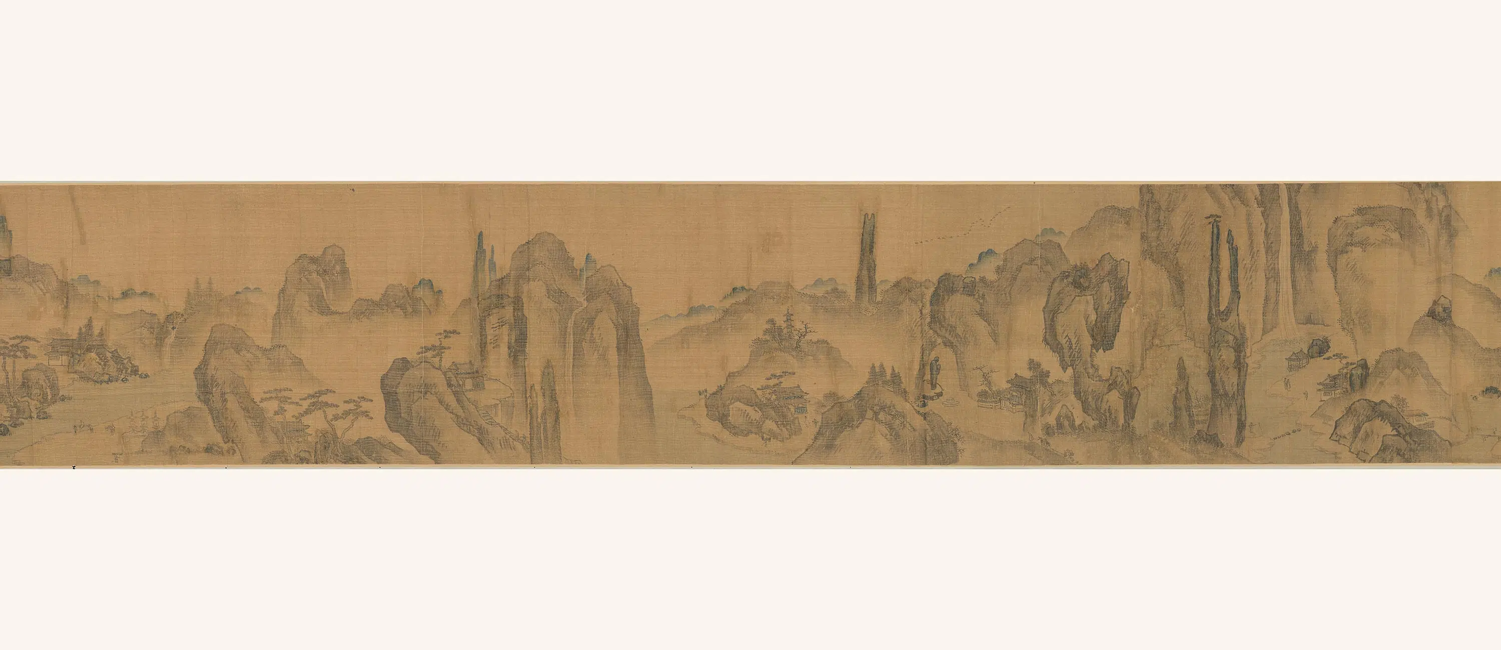 清代【佚名】《地图天台雁荡图卷》 第4张