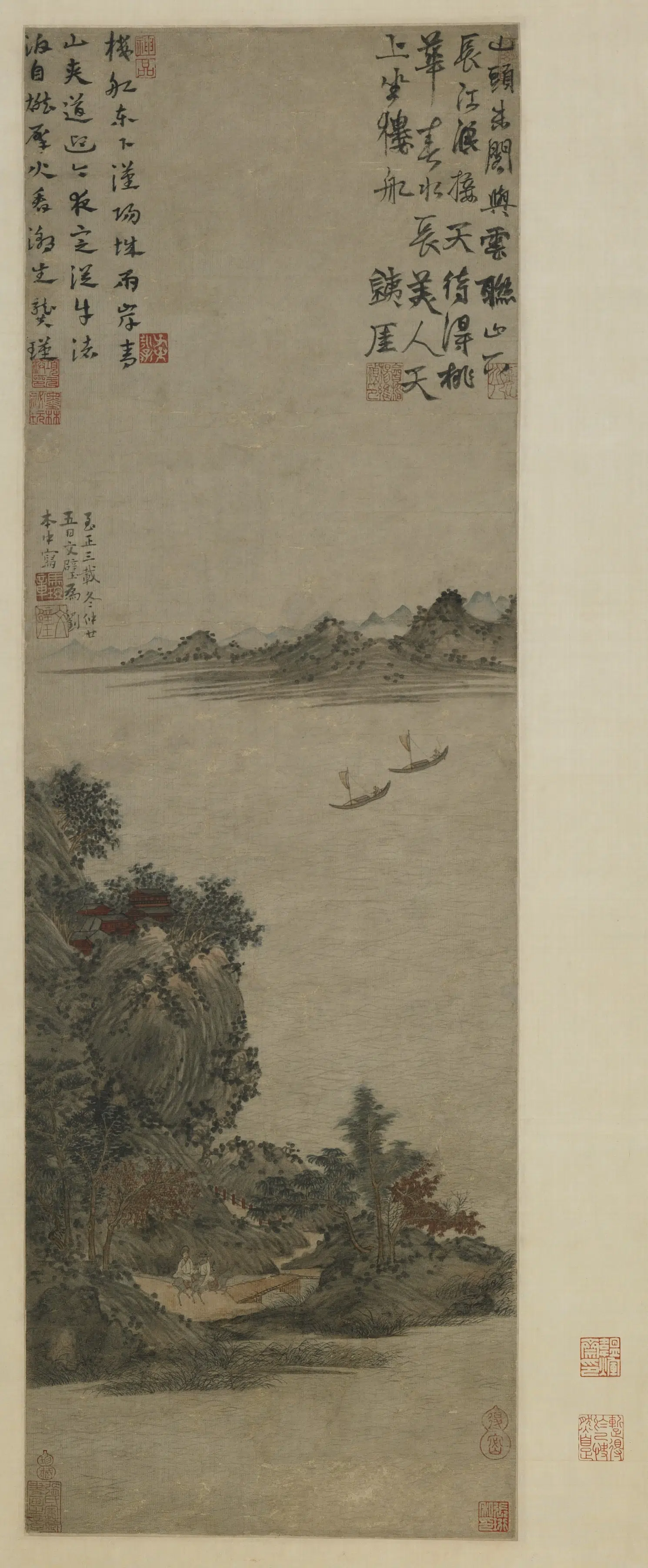元朝【马琬】《春山图》