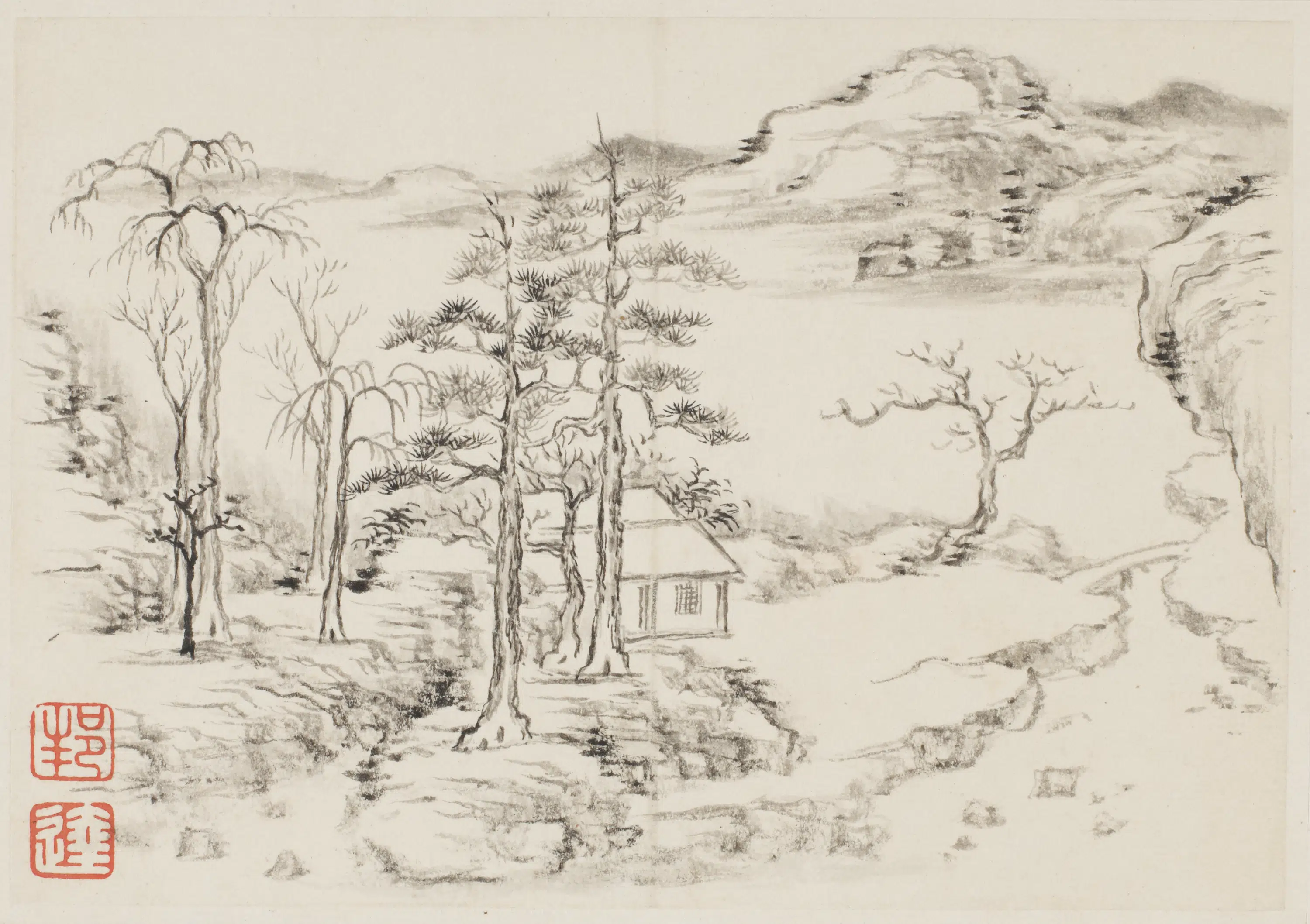 清朝【董邦达】《东山画册》 第7张