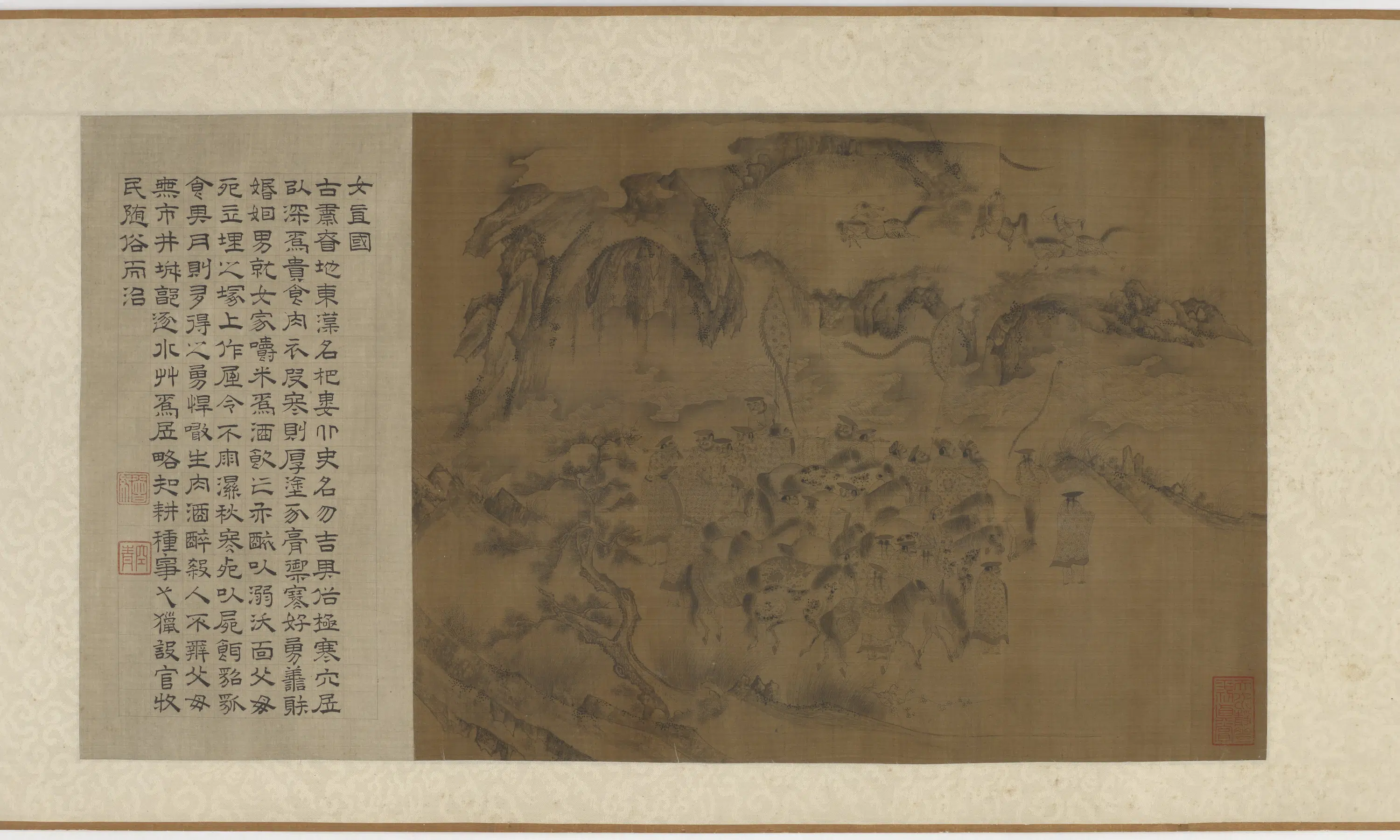 宋朝【李公麟】《万方职贡图》 第8张