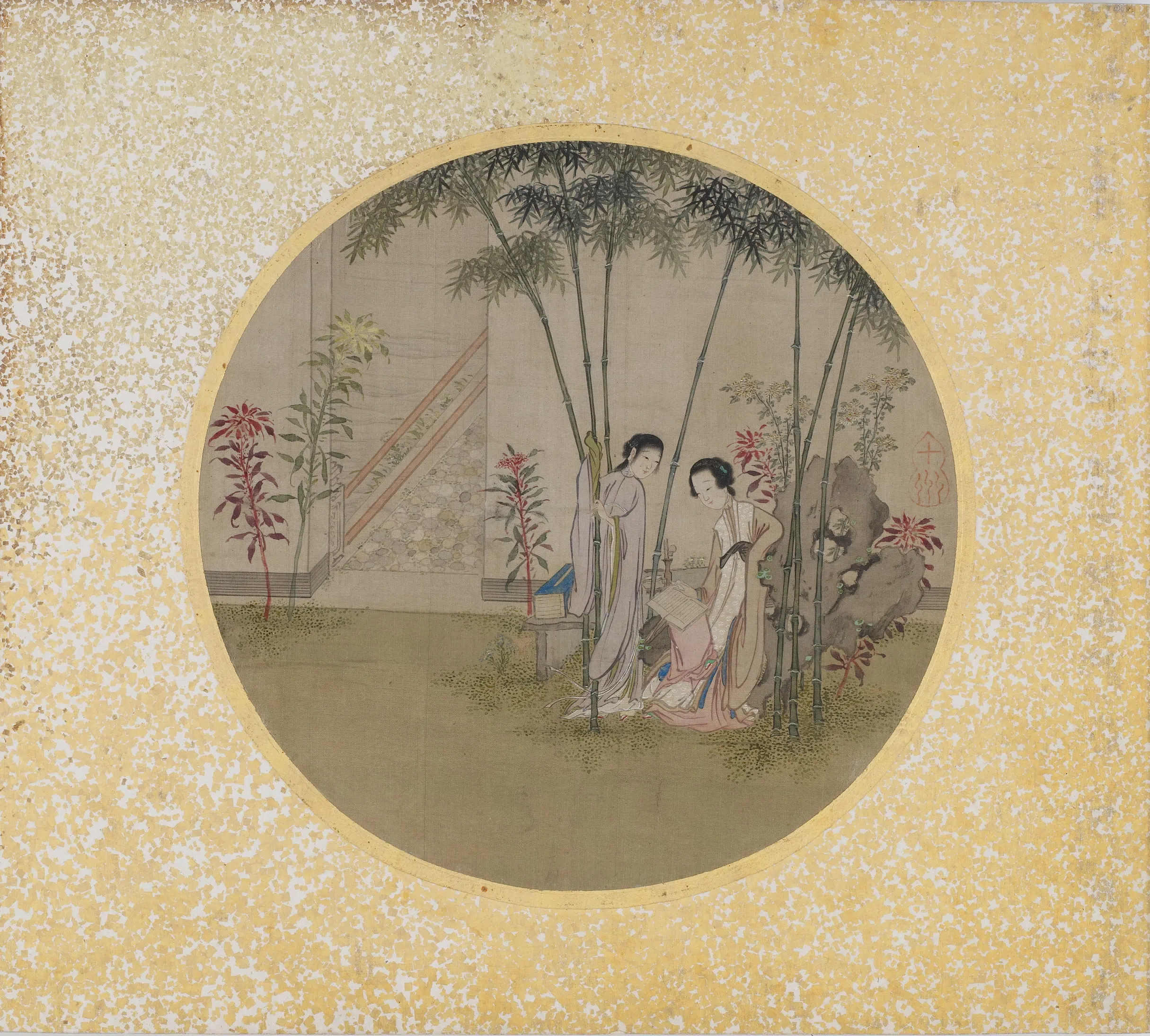 清朝【孙璜】《人形之图册（仇英笔）》 第3张