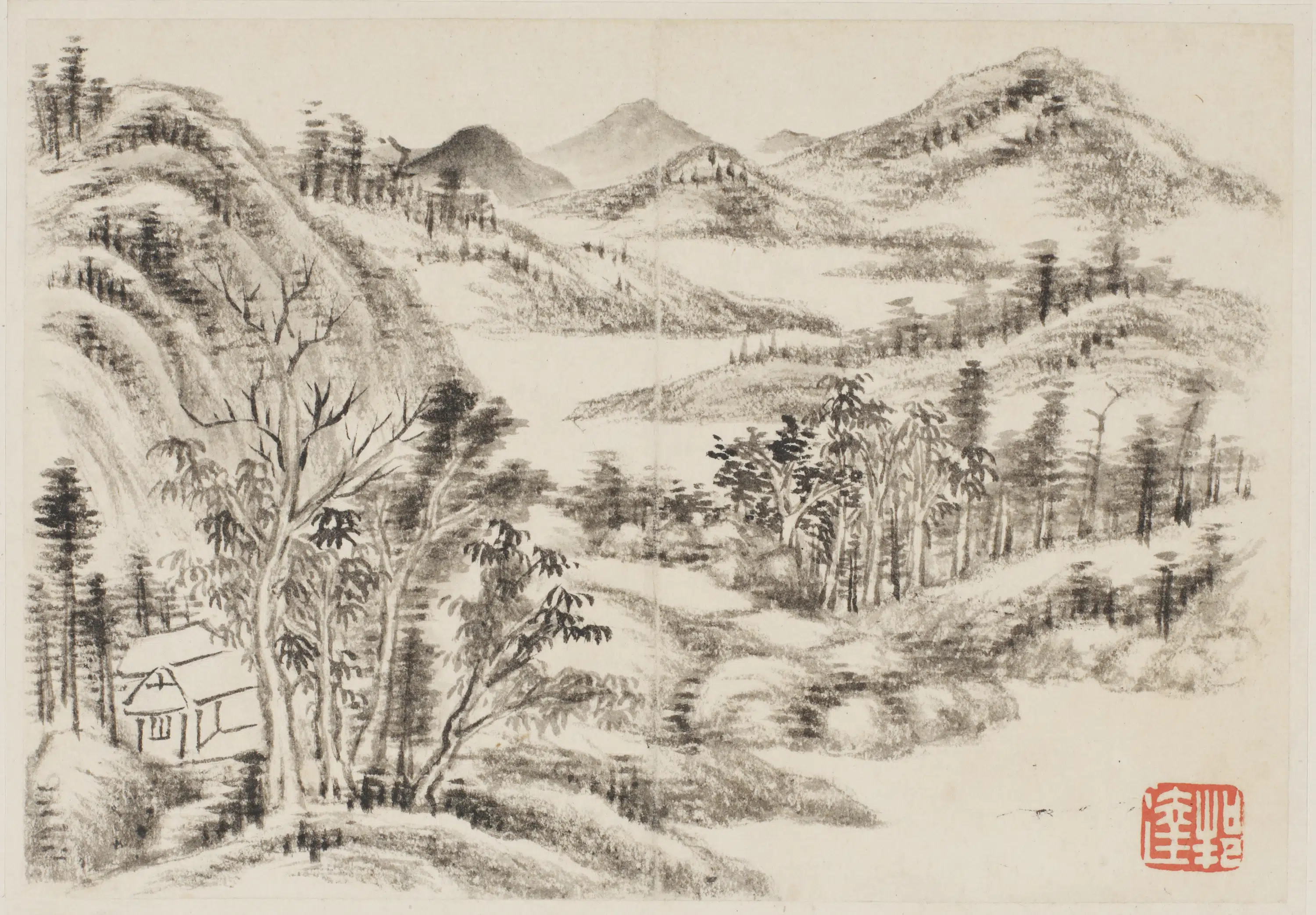 清朝【董邦达】《东山画册》 第20张