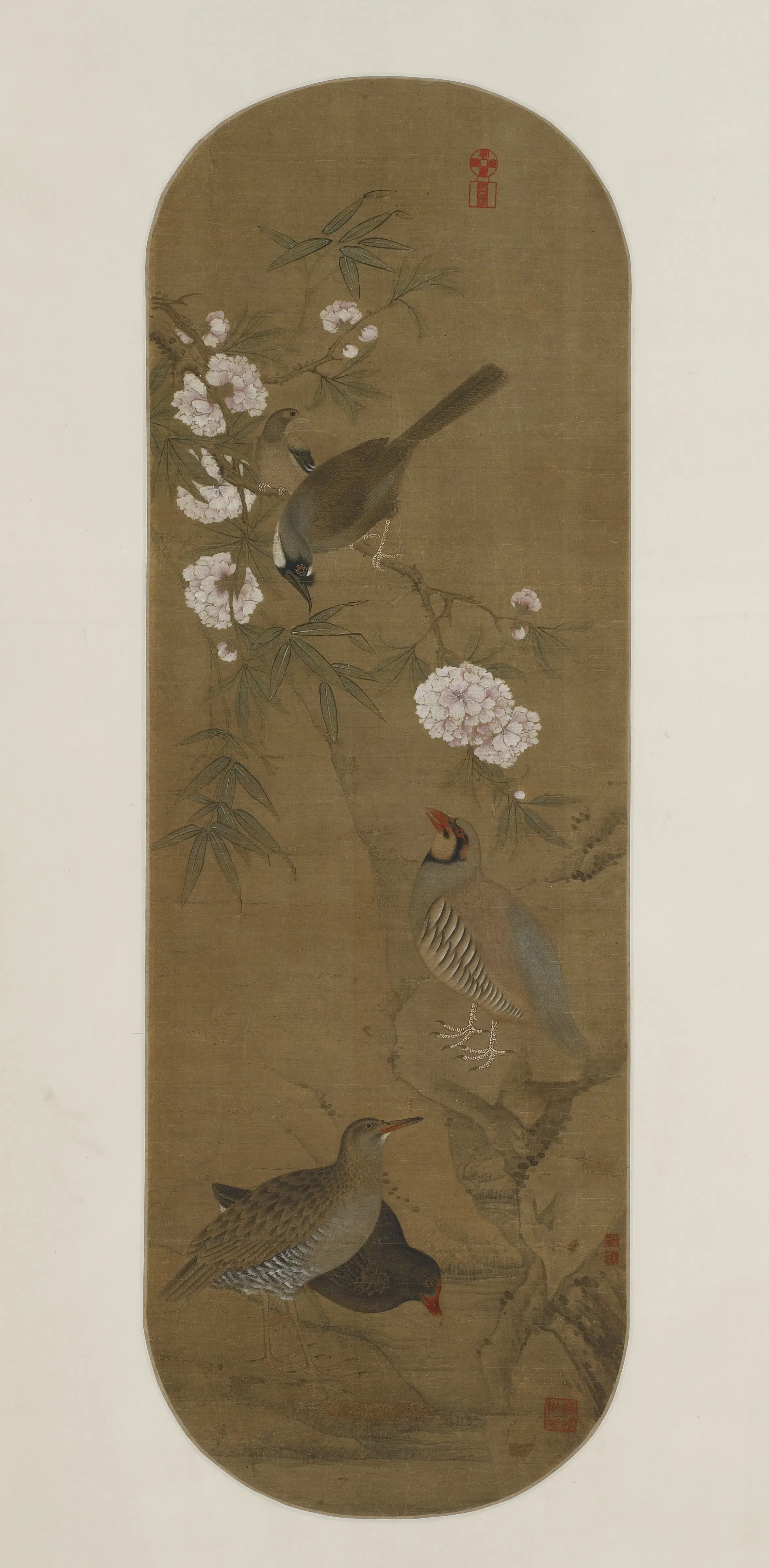 清朝【禹之鼎】《花鸟图-2》