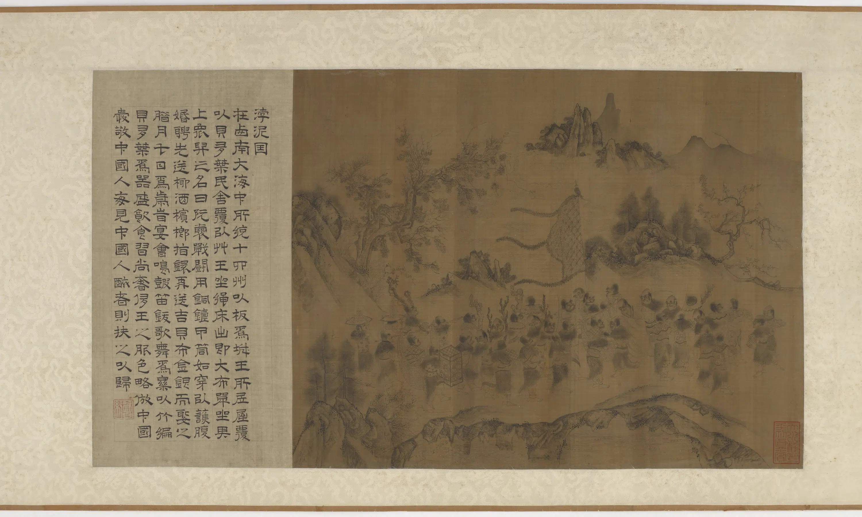 宋朝【李公麟】《万方职贡图》 第6张