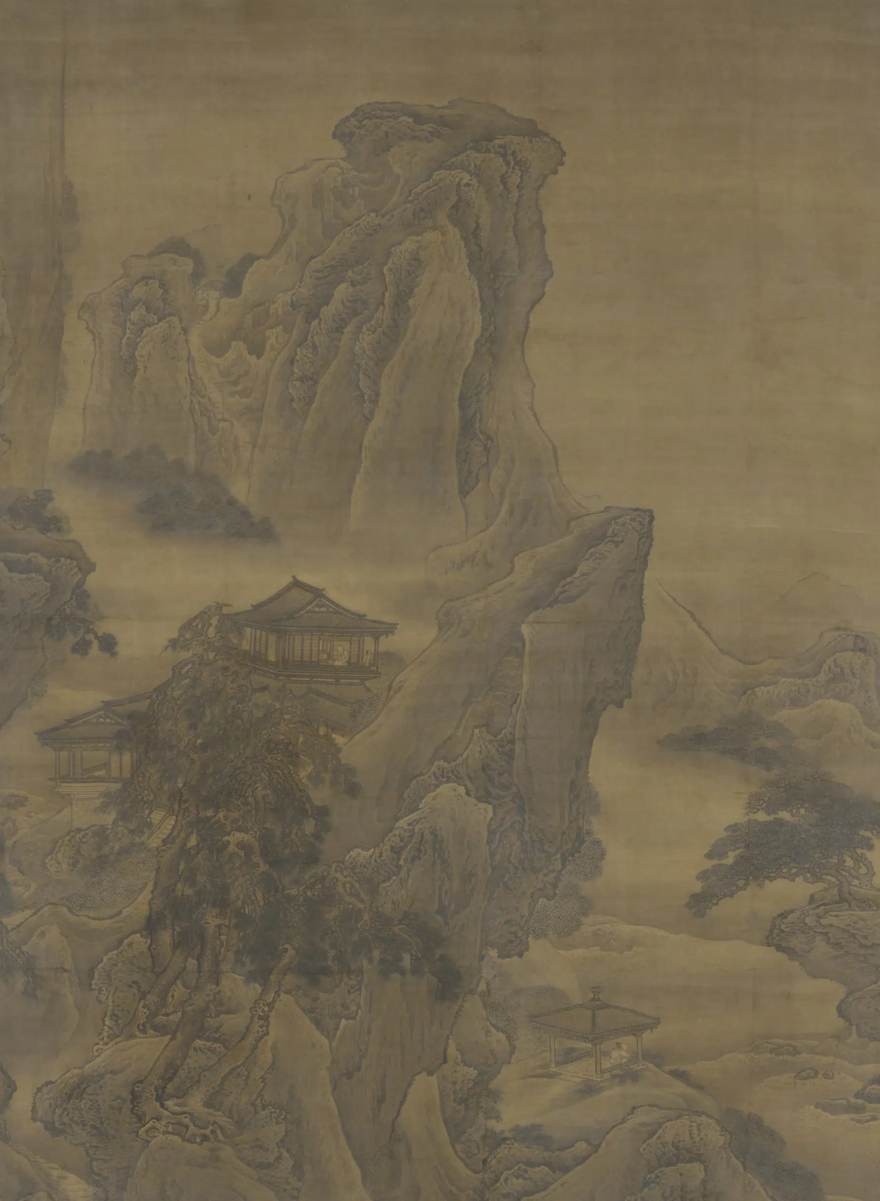清朝【袁江】《烟江叠嶂图》 第1张