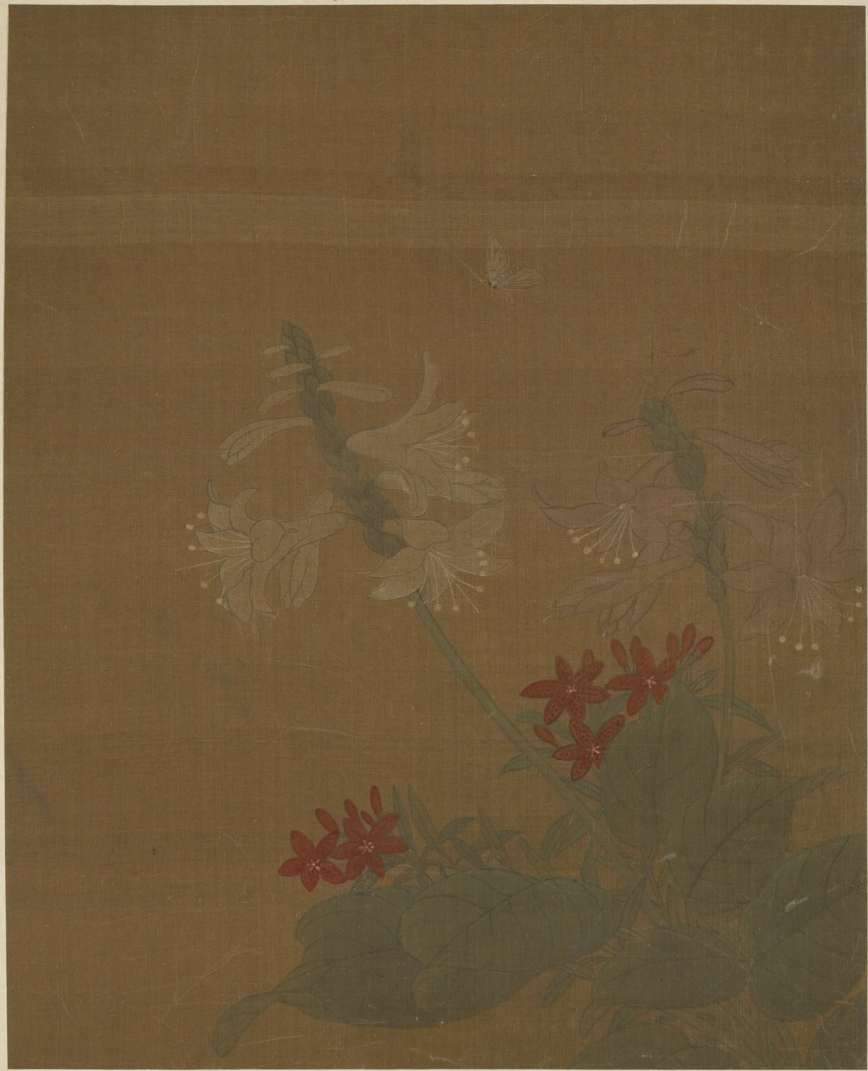 宋朝【黄居寀】《花卉图册八开》 第6张