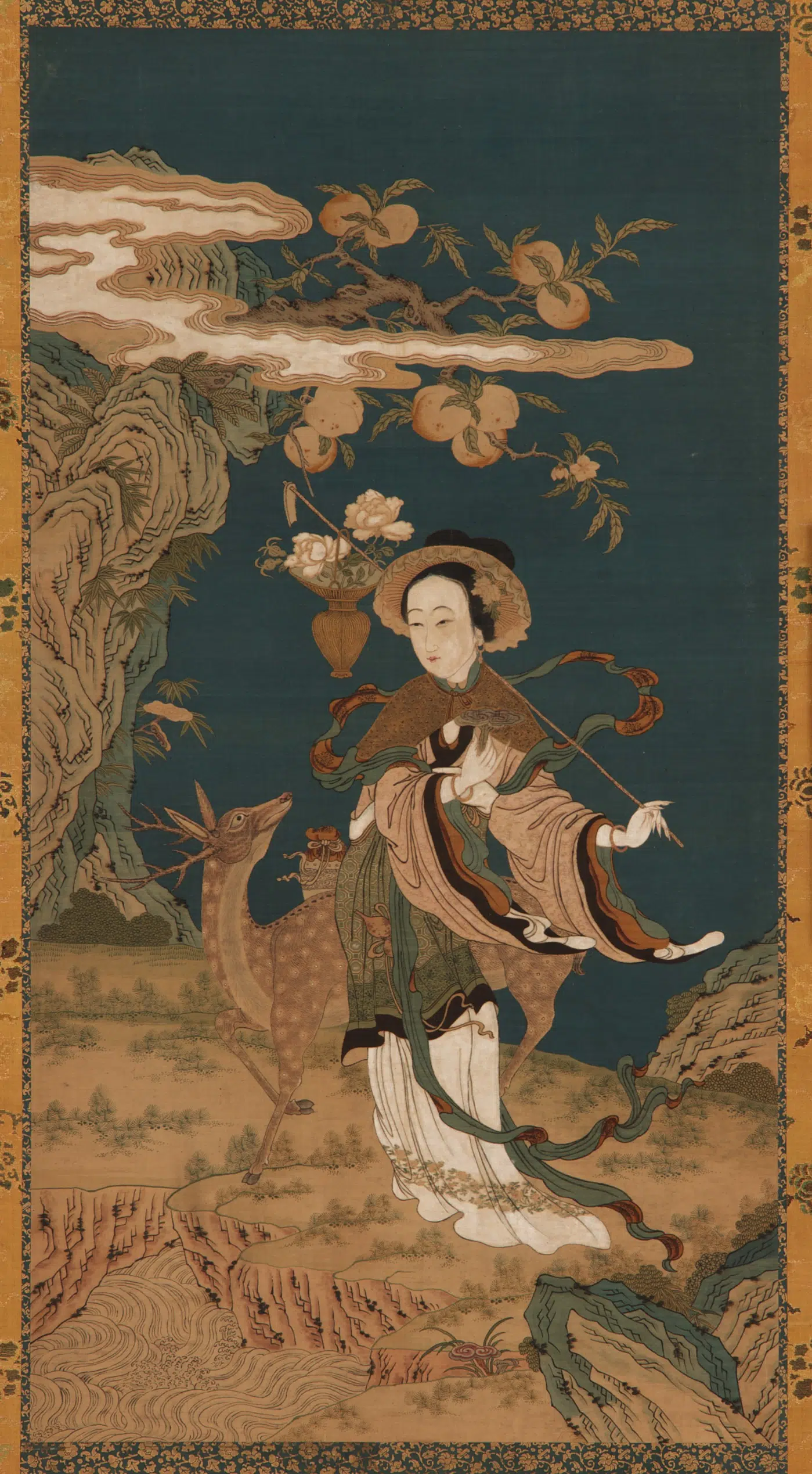 《麻姑献寿图》