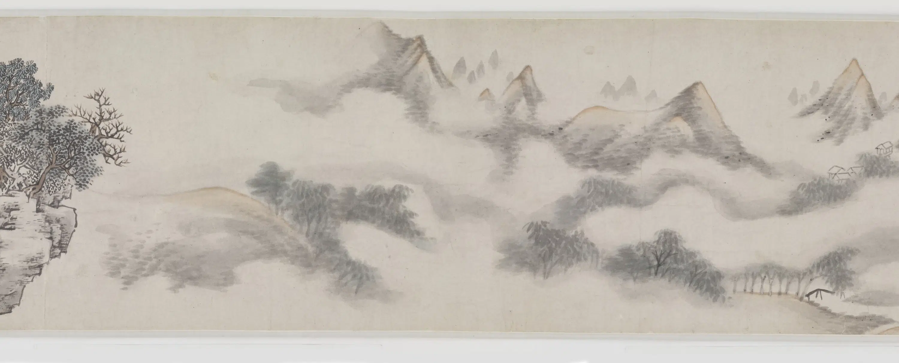 明朝【魏之璜】《仿古各大家山水长卷》 第12张