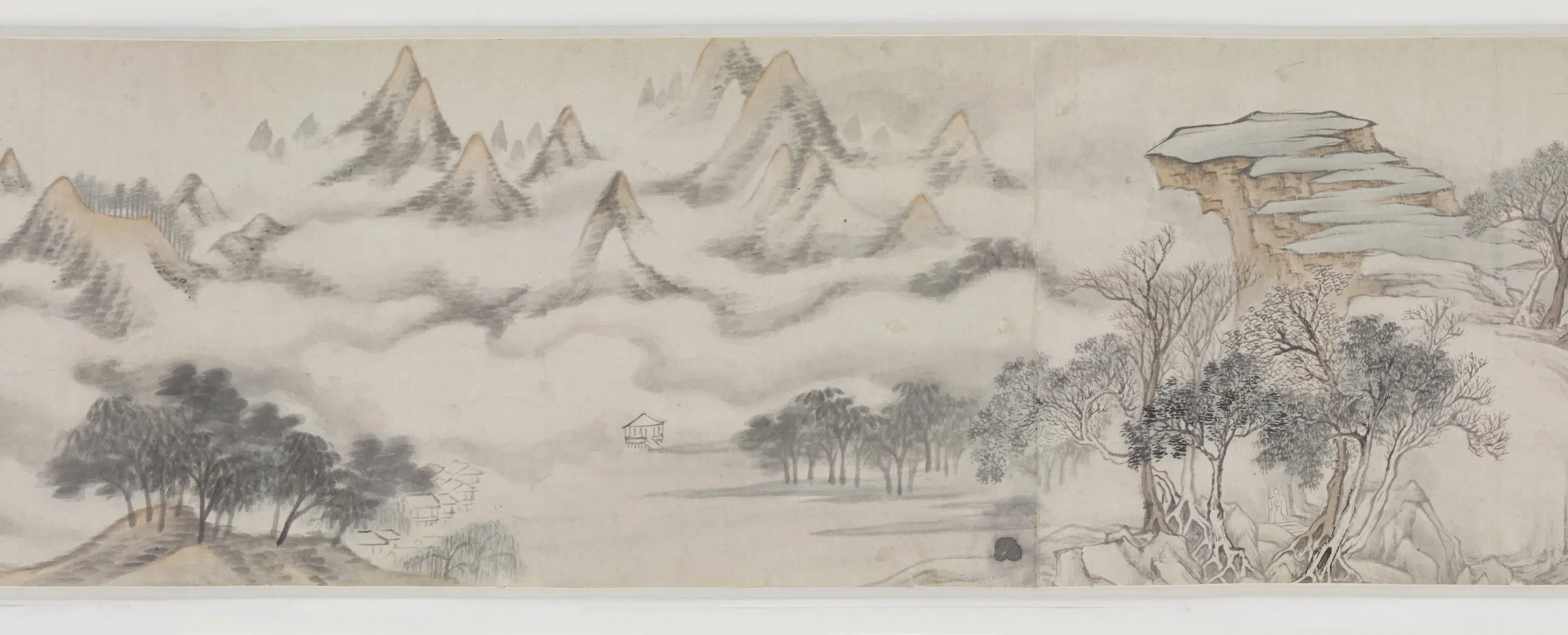 明朝【魏之璜】《仿古各大家山水长卷》 第13张