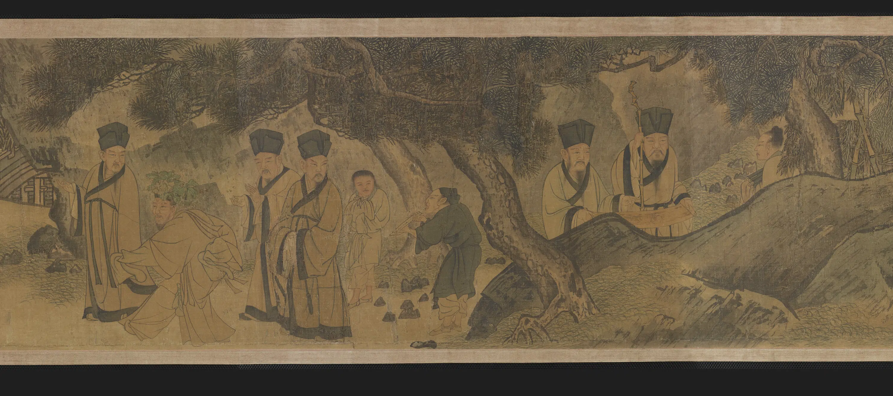 宋朝【马兴祖】《香山九老图卷》 第5张