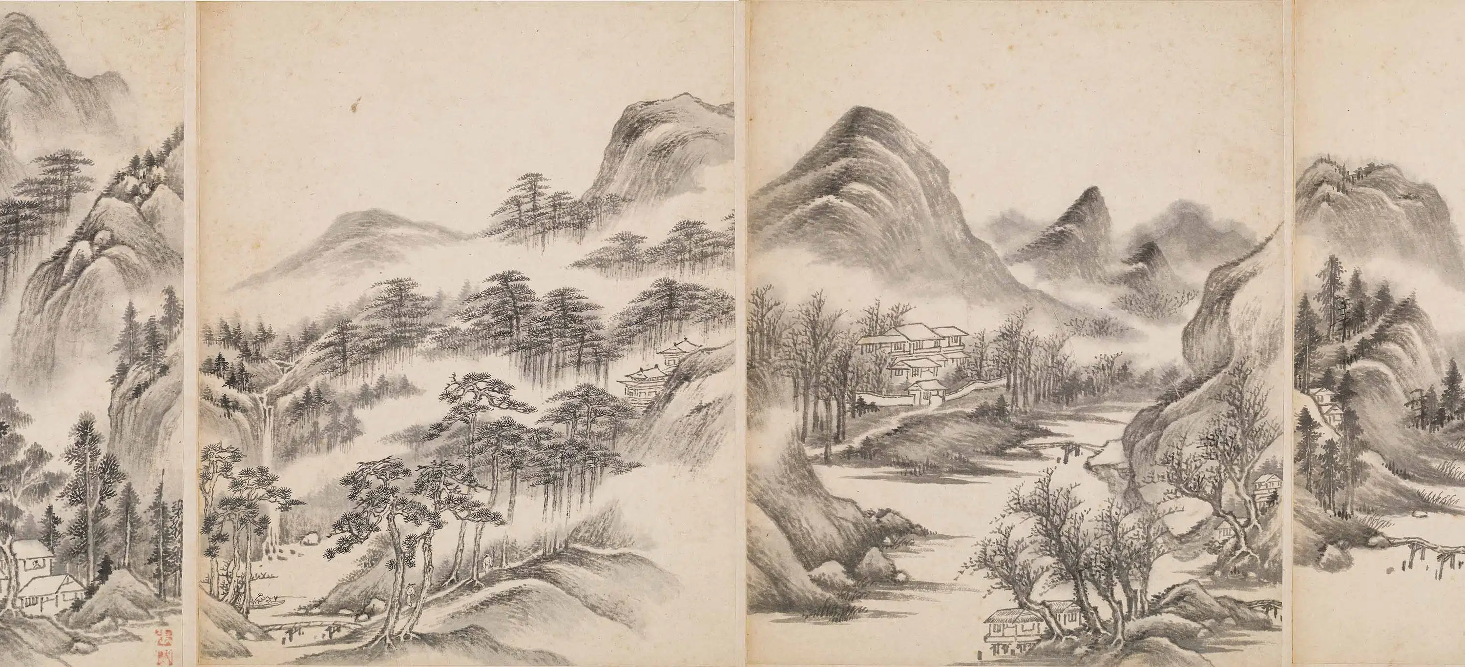 清代【张然】《山水册页》 第5张