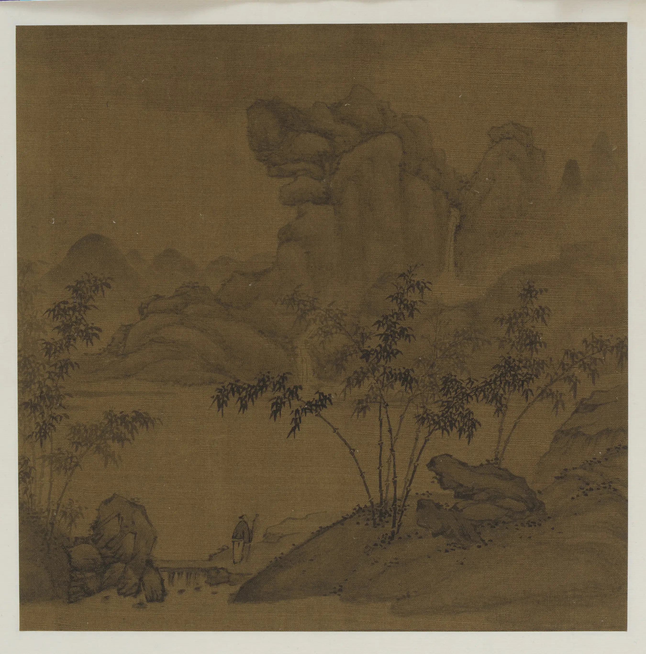 元朝【管道升】《竹韵山水图册》 第7张