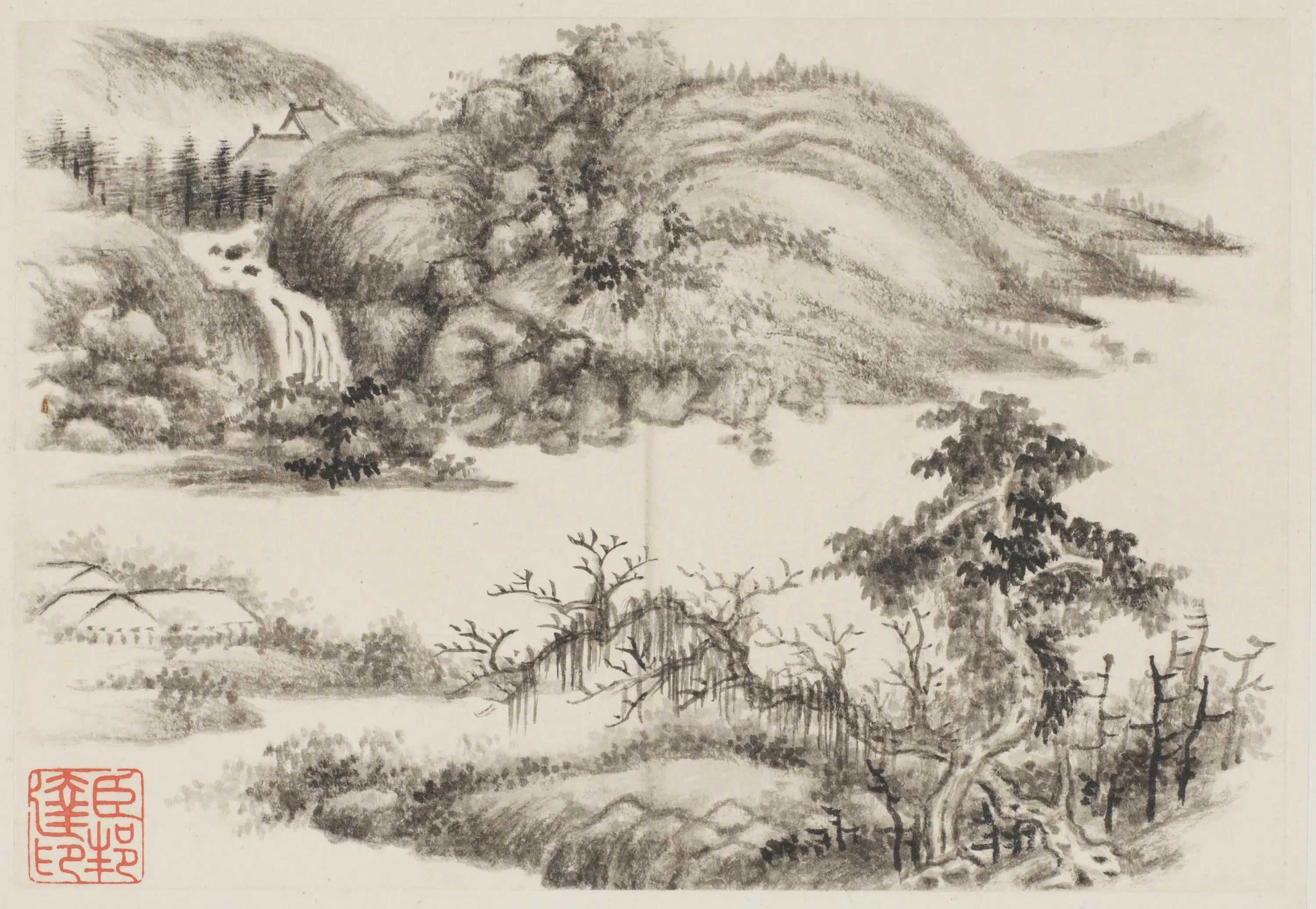清朝【董邦达】《东山画册》 第24张