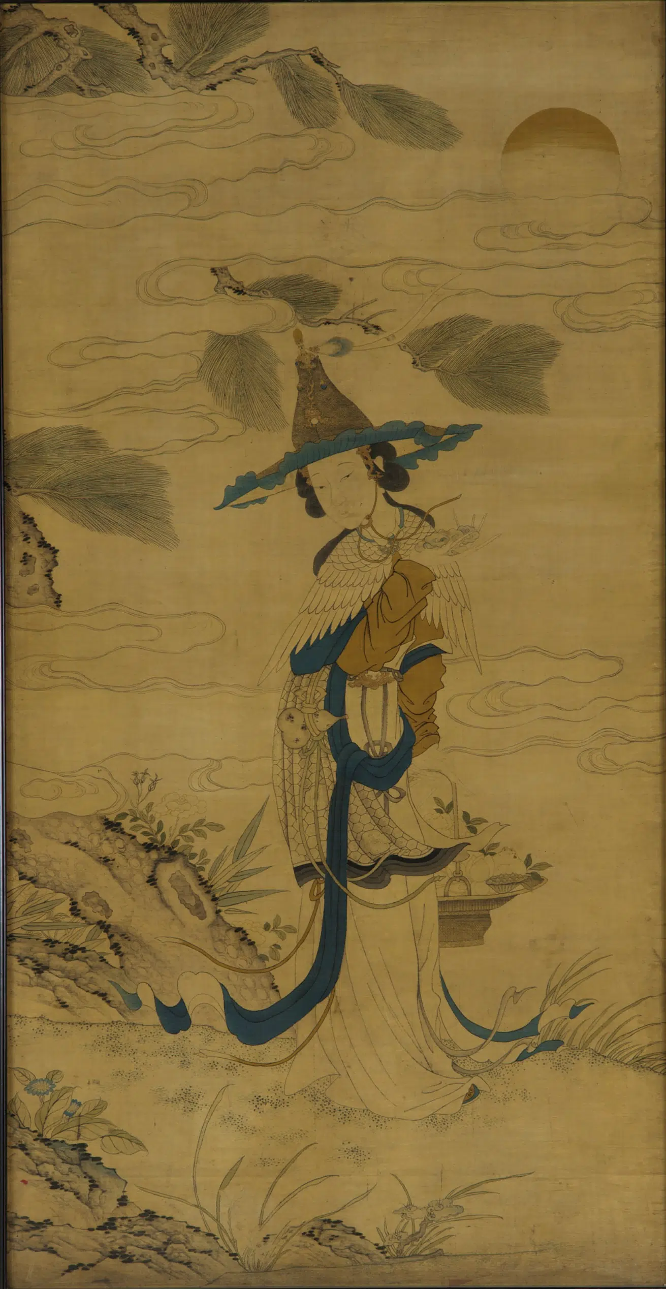 《持篮仙女图》