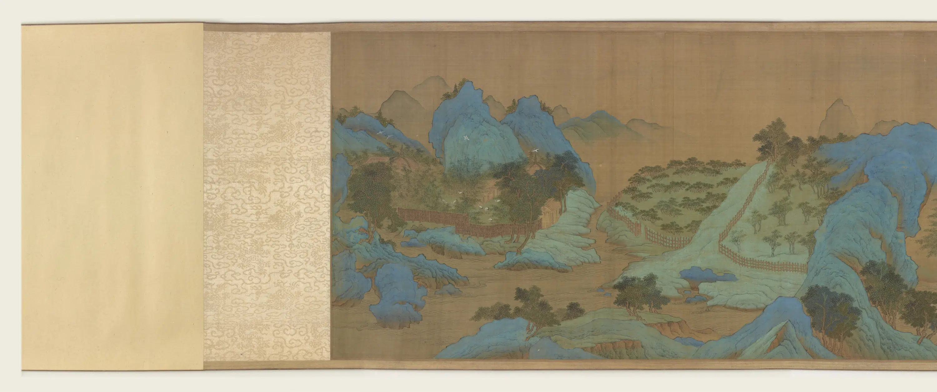 宋朝【赵伯驹】《辋川图卷》