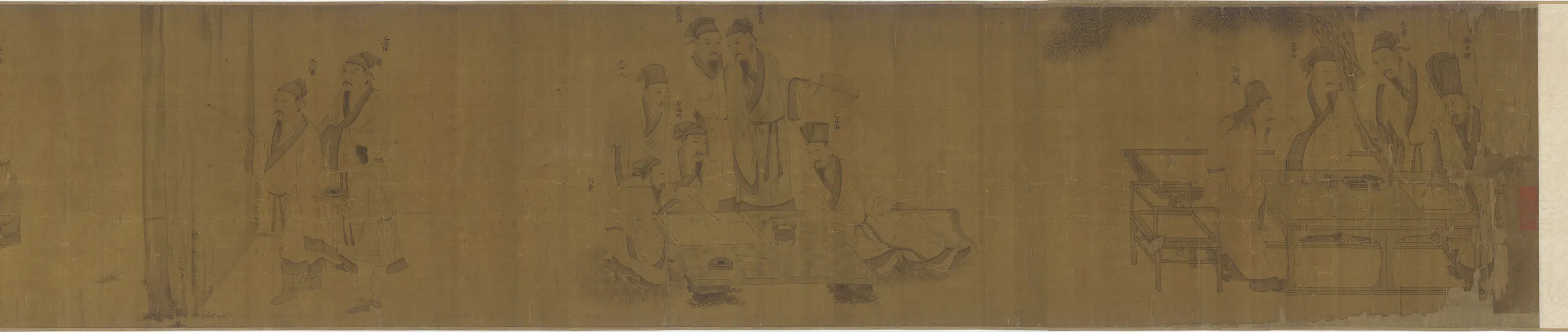 《西园雅集图》