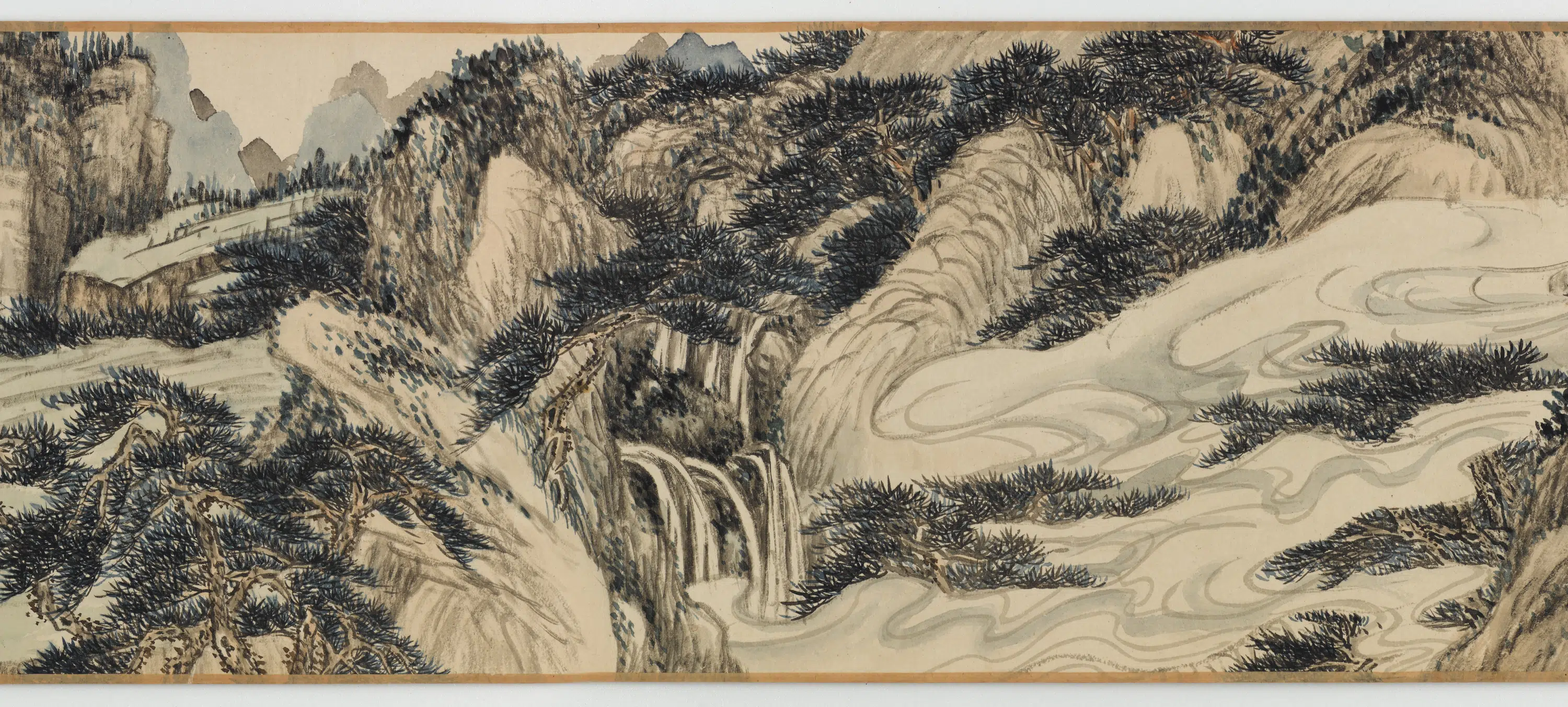 清朝【董邦达】《松壑云涛图卷》 第4张 清朝【董邦达】《松壑云涛图卷》 第4张