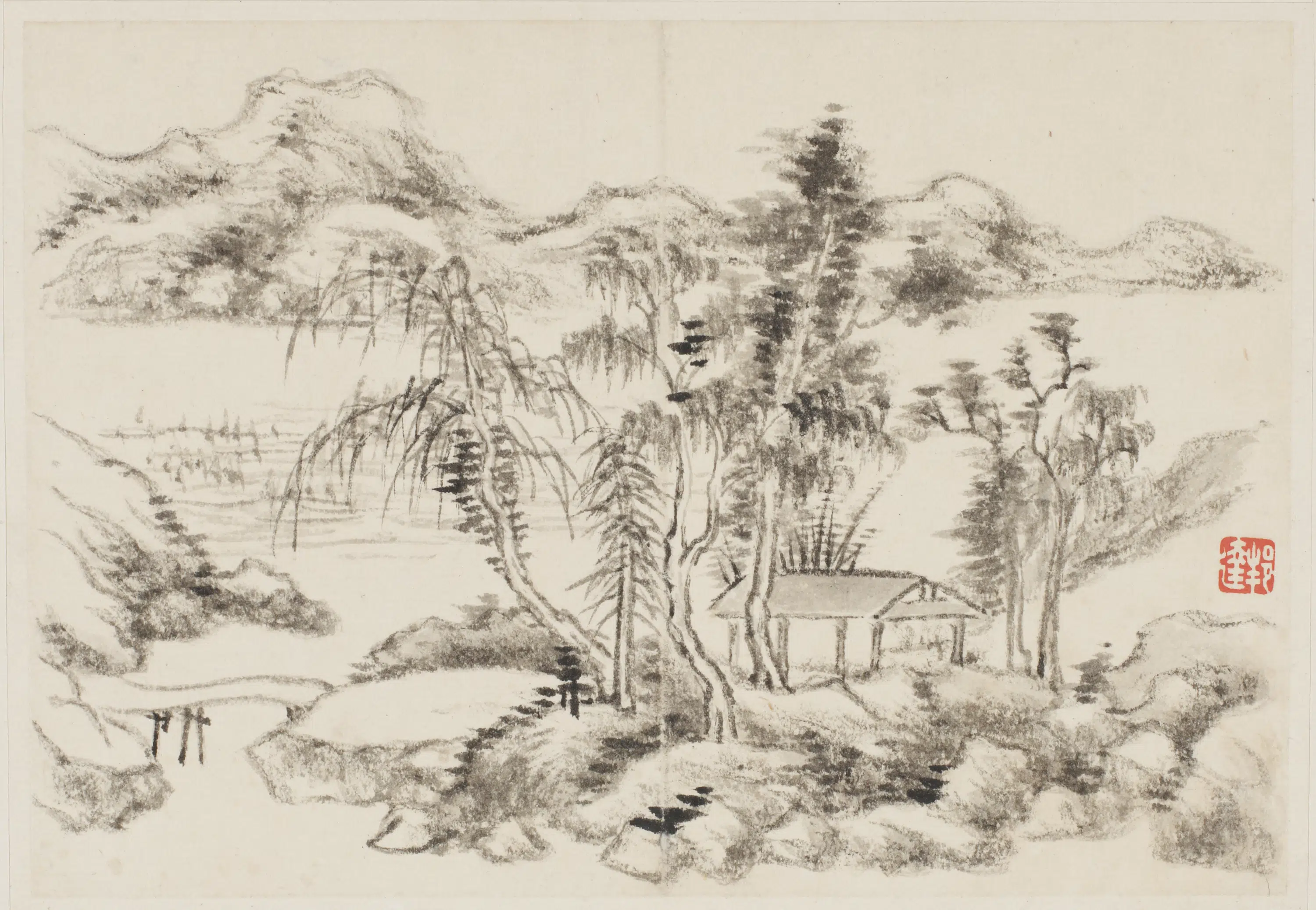 清朝【董邦达】《东山画册》 第10张