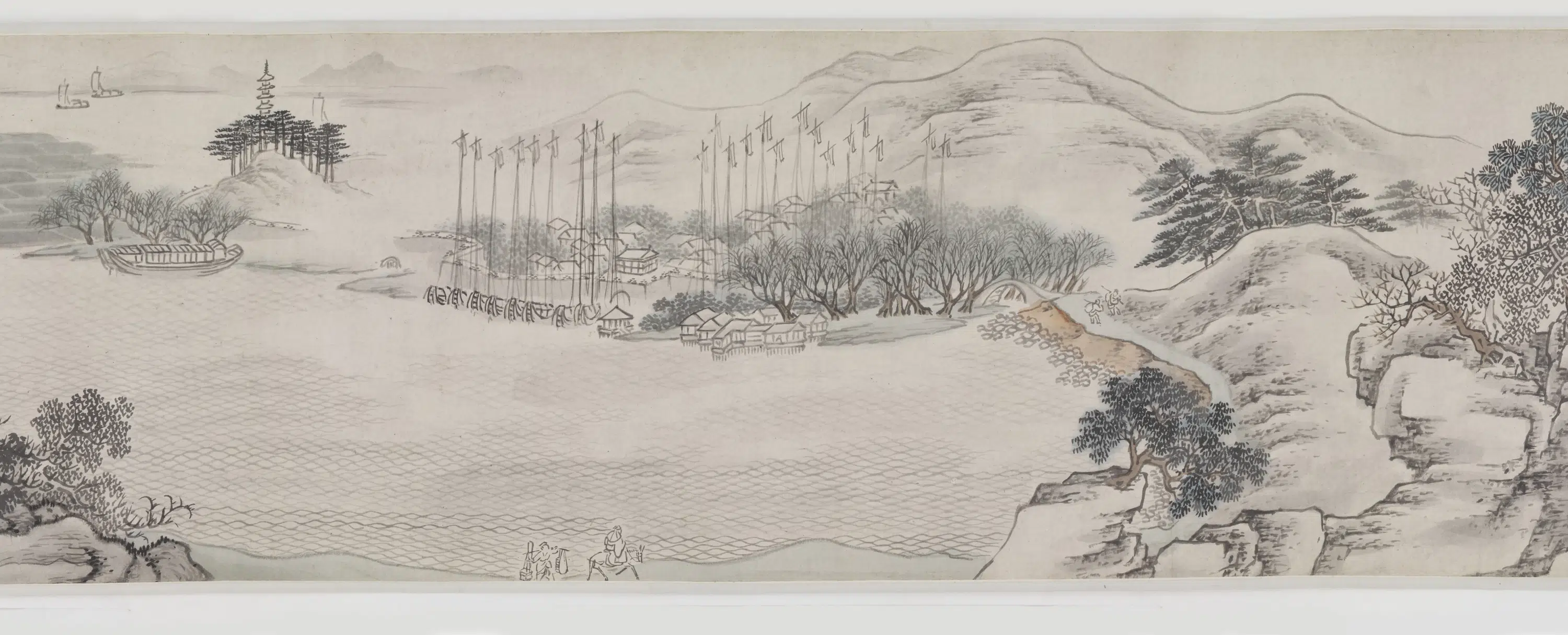 明朝【魏之璜】《仿古各大家山水长卷》 第11张