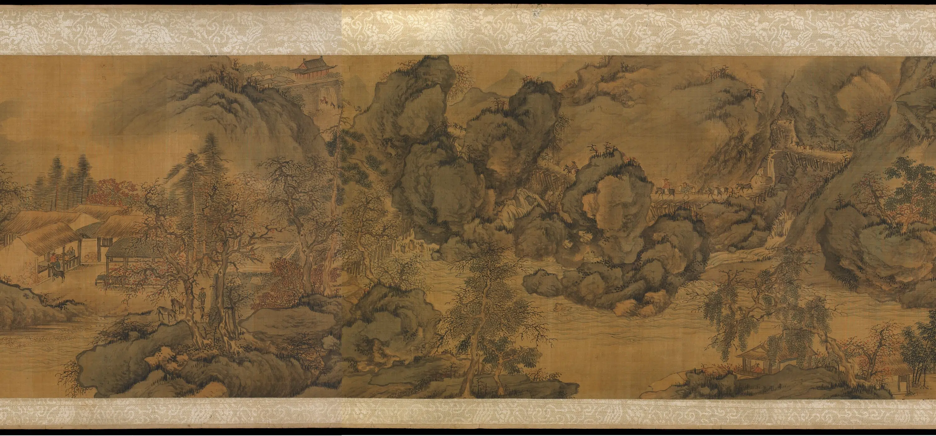 宋朝【郭熙】《溪山行旅图卷》 第3张