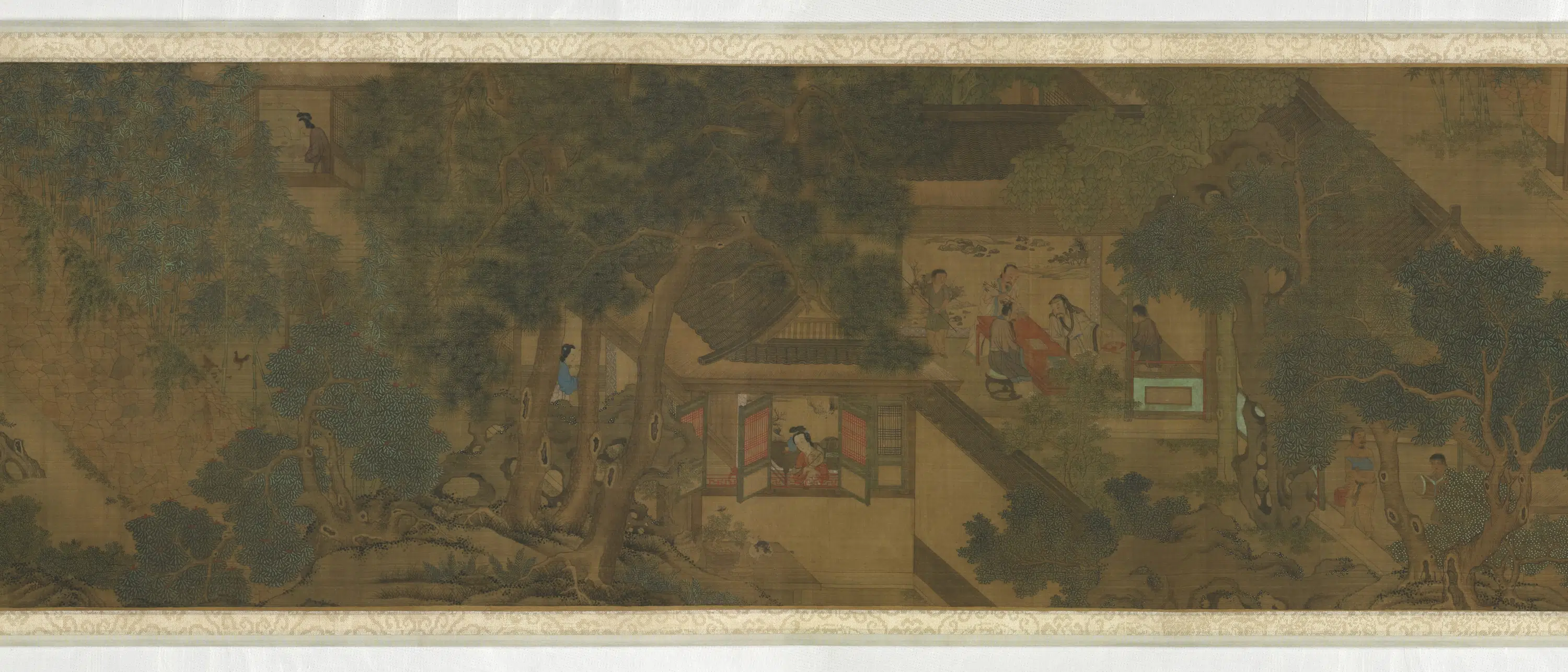 宋朝【李从训】《陶渊明归隐图卷》 第2张 宋朝【李从训】《陶渊明归隐图卷》 第2张