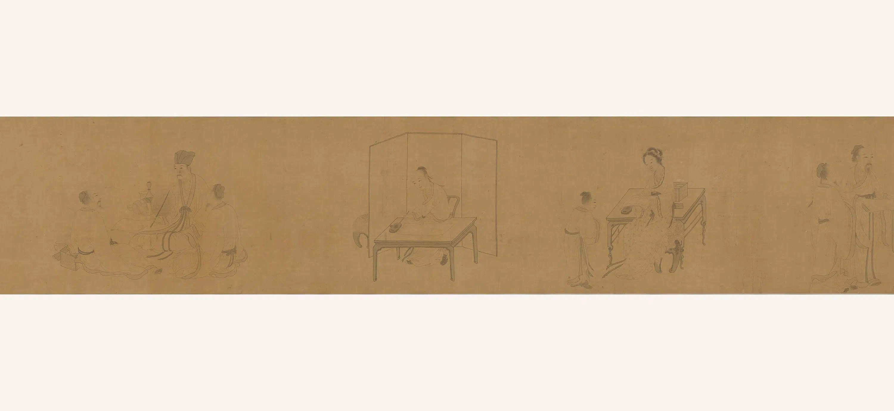 明朝【李宗谟】《苏东坡行迹图卷》 第4张 明朝【李宗谟】《苏东坡行迹图卷》 第4张
