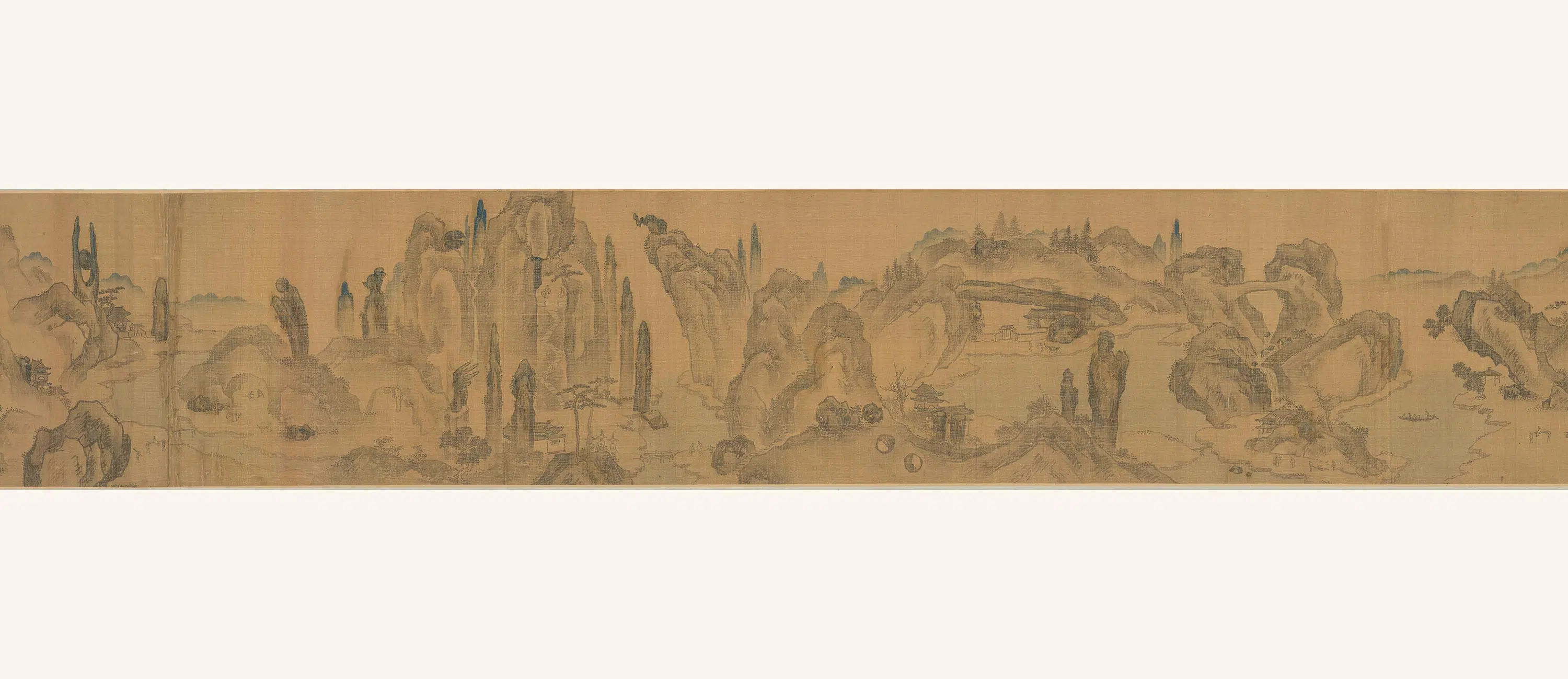 清代【佚名】《地图天台雁荡图卷》 第6张