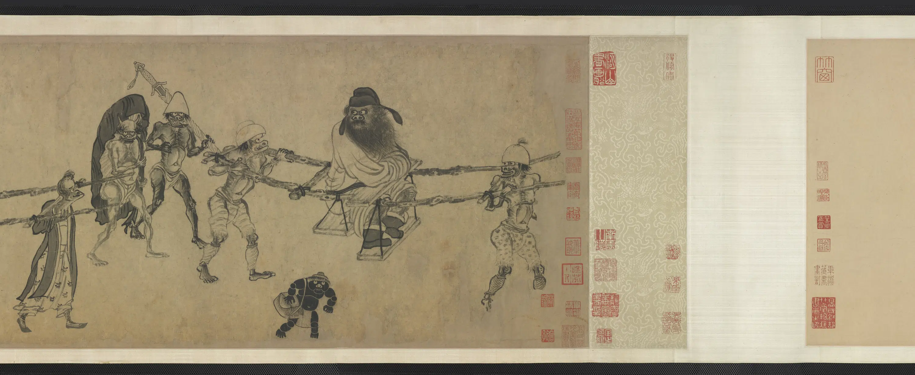 宋朝【龚开】《中山出游图卷》 第10张 宋朝【龚开】《中山出游图卷》 第10张