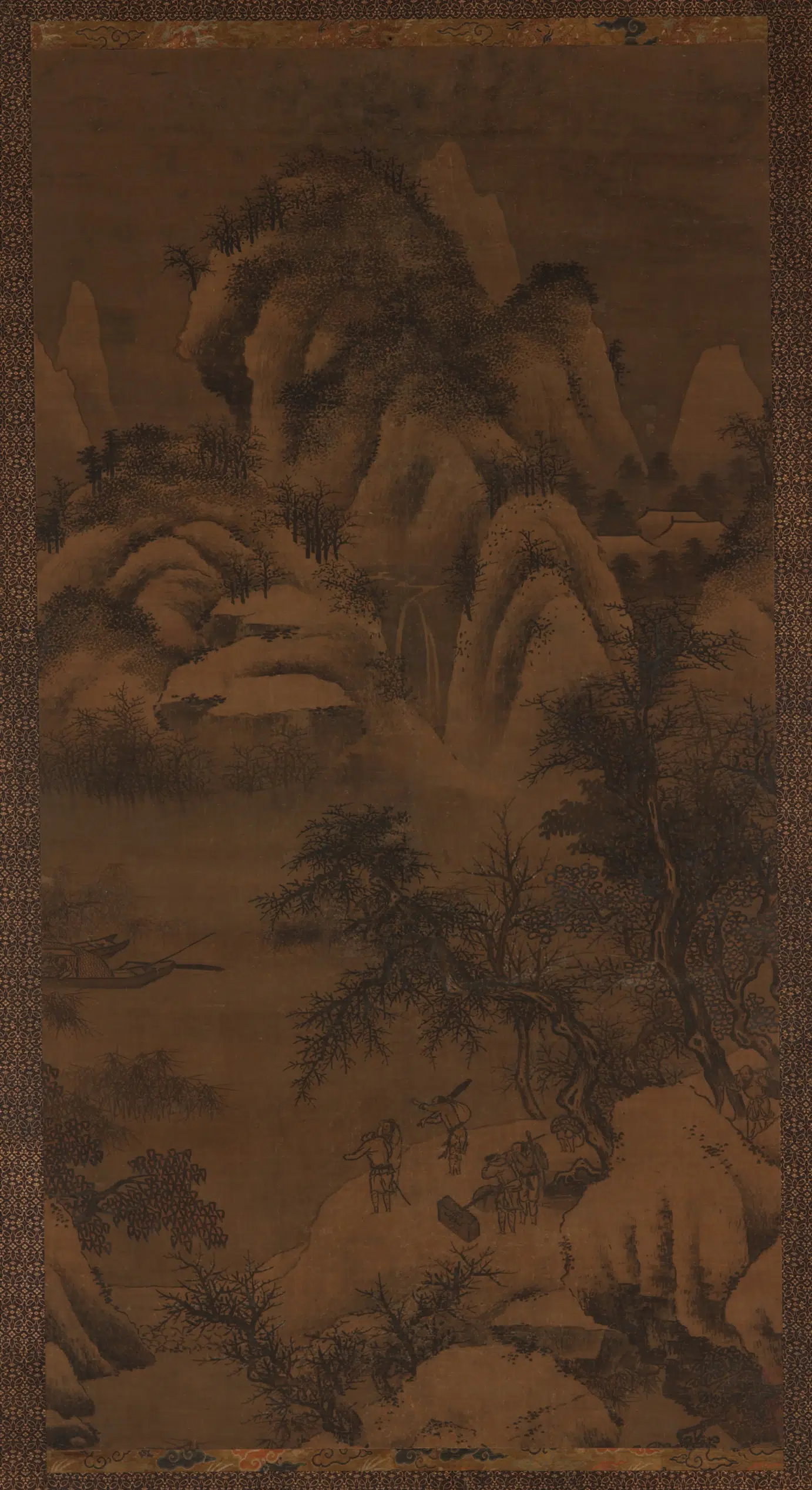《雪山待渡图》 第1张