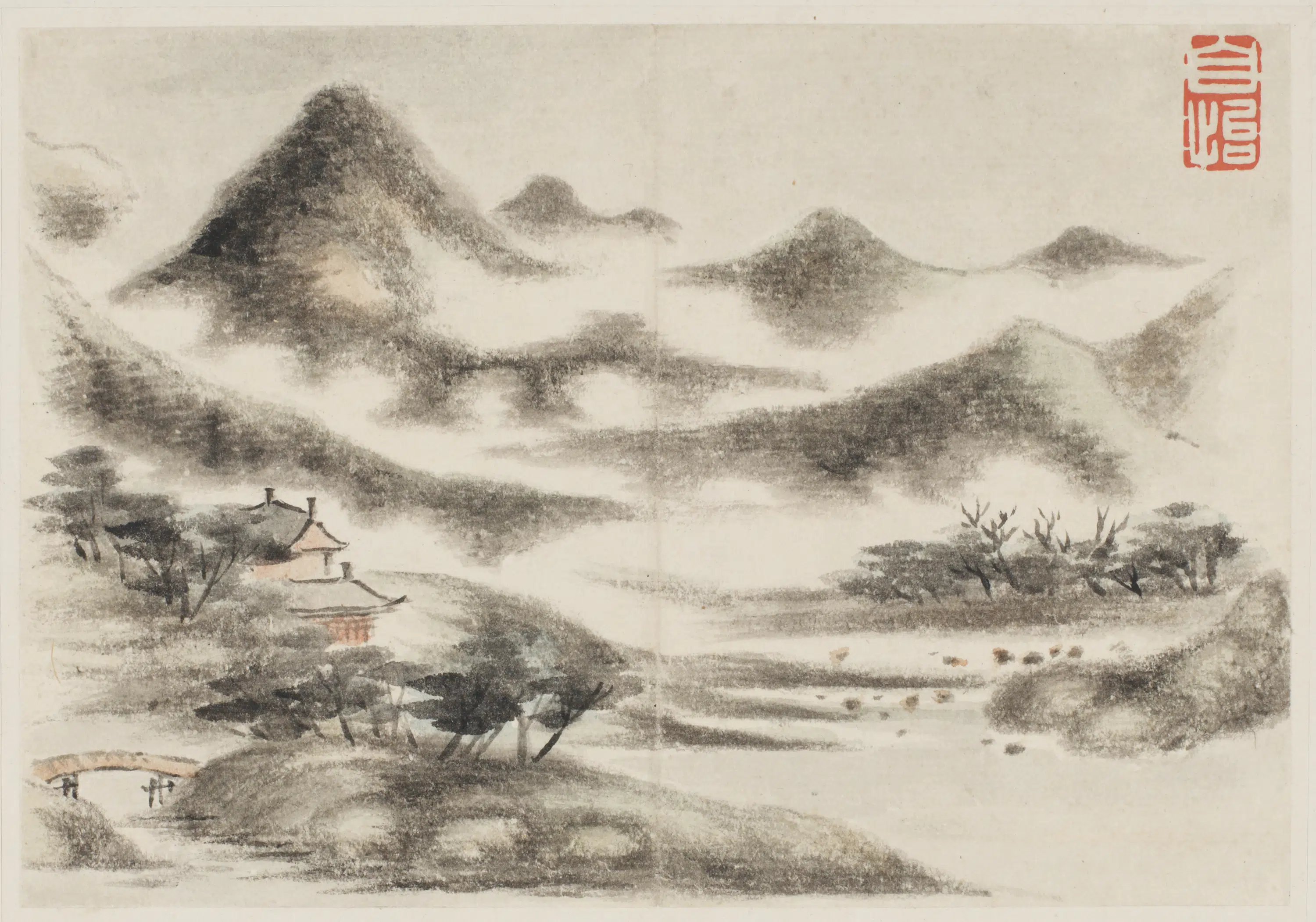 清朝【董邦达】《东山画册》 第25张