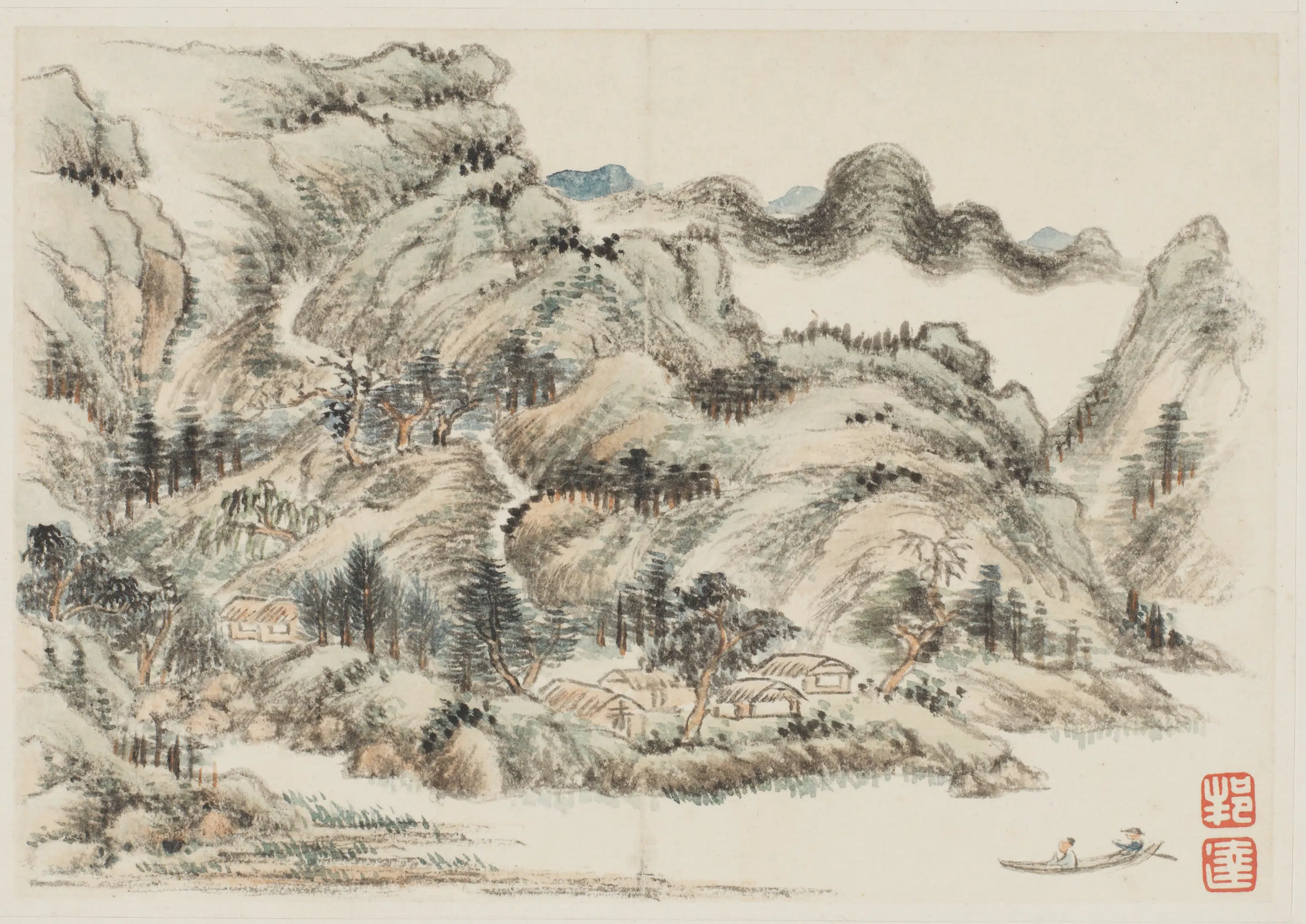 清朝【董邦达】《东山画册》 第15张