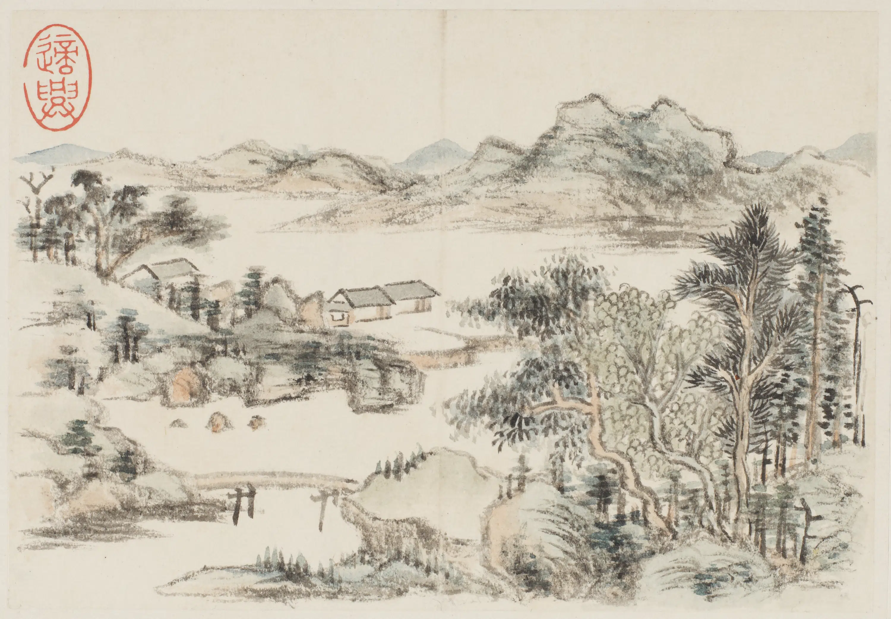 清朝【董邦达】《东山画册》 第6张