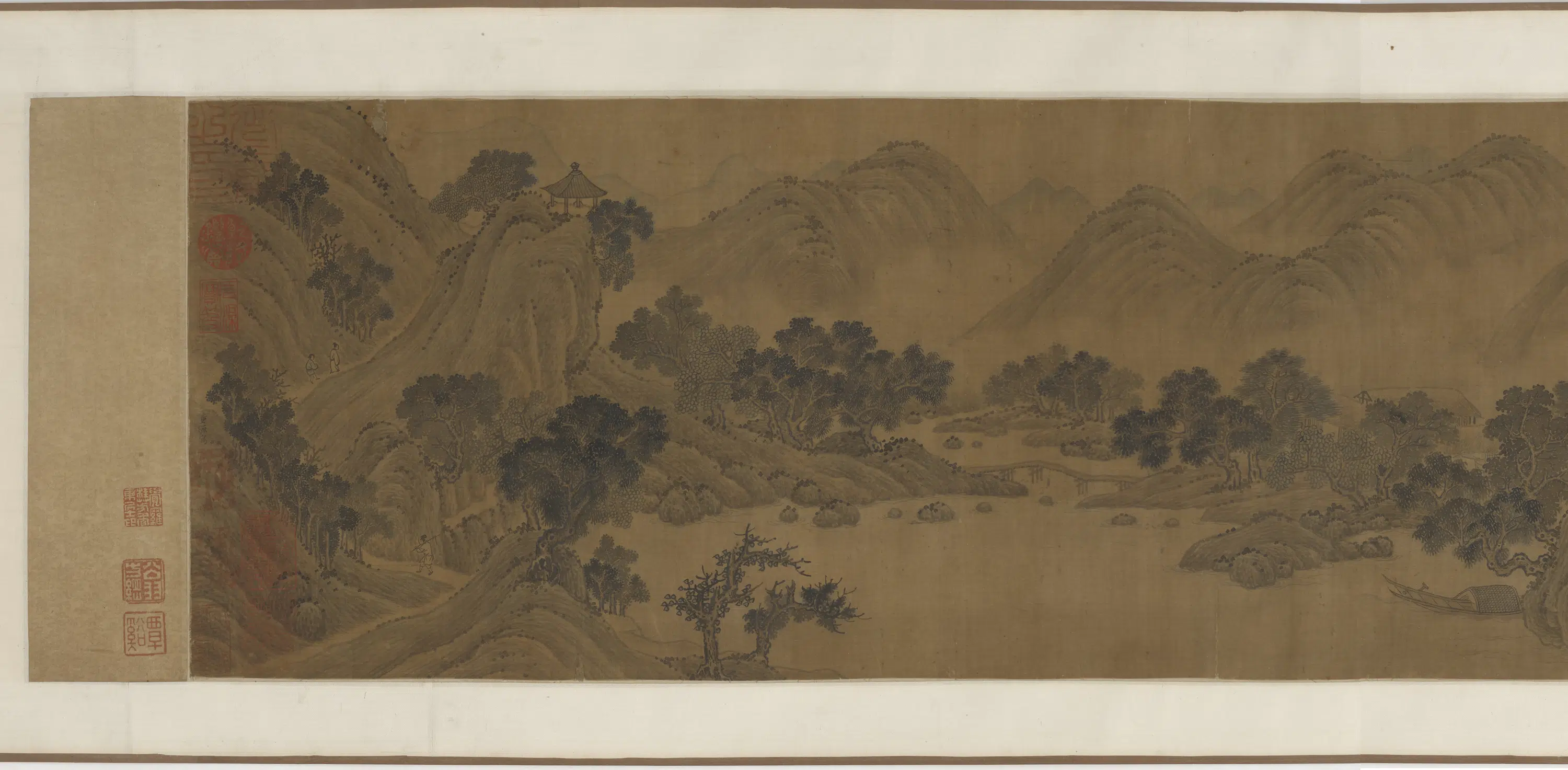 五代十国【董源】《山水图卷》