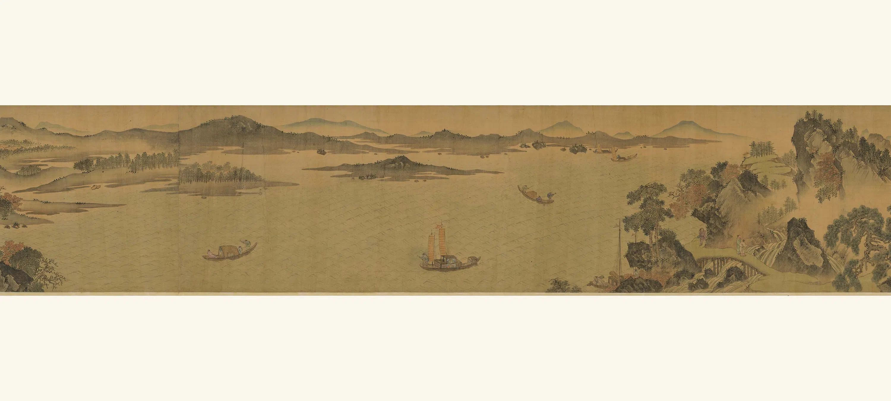清代【佚名】《地图长江锦色图》 第3张 清代【佚名】《地图长江锦色图》 第3张