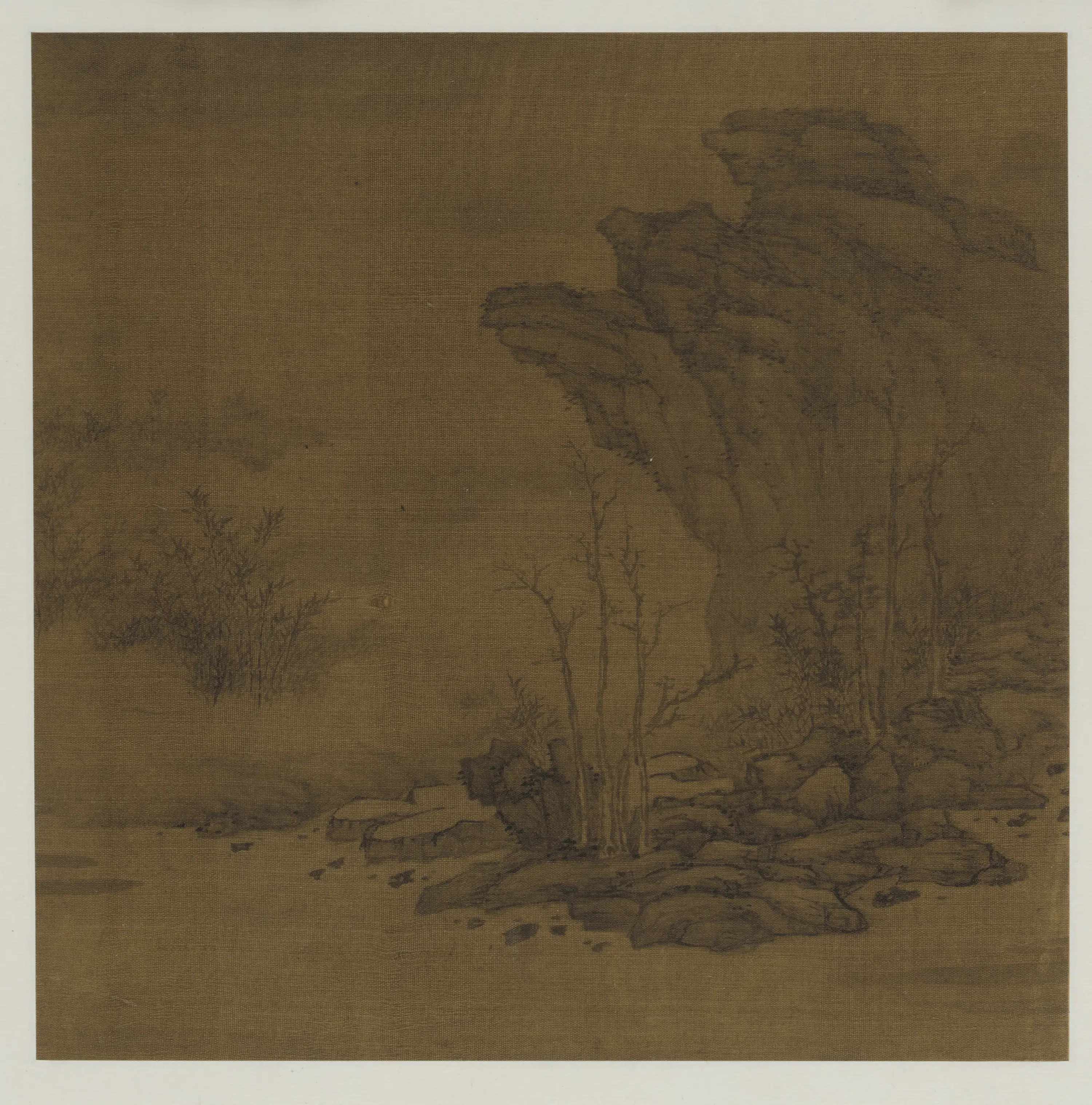 元朝【管道升】《竹韵山水图册》 第6张