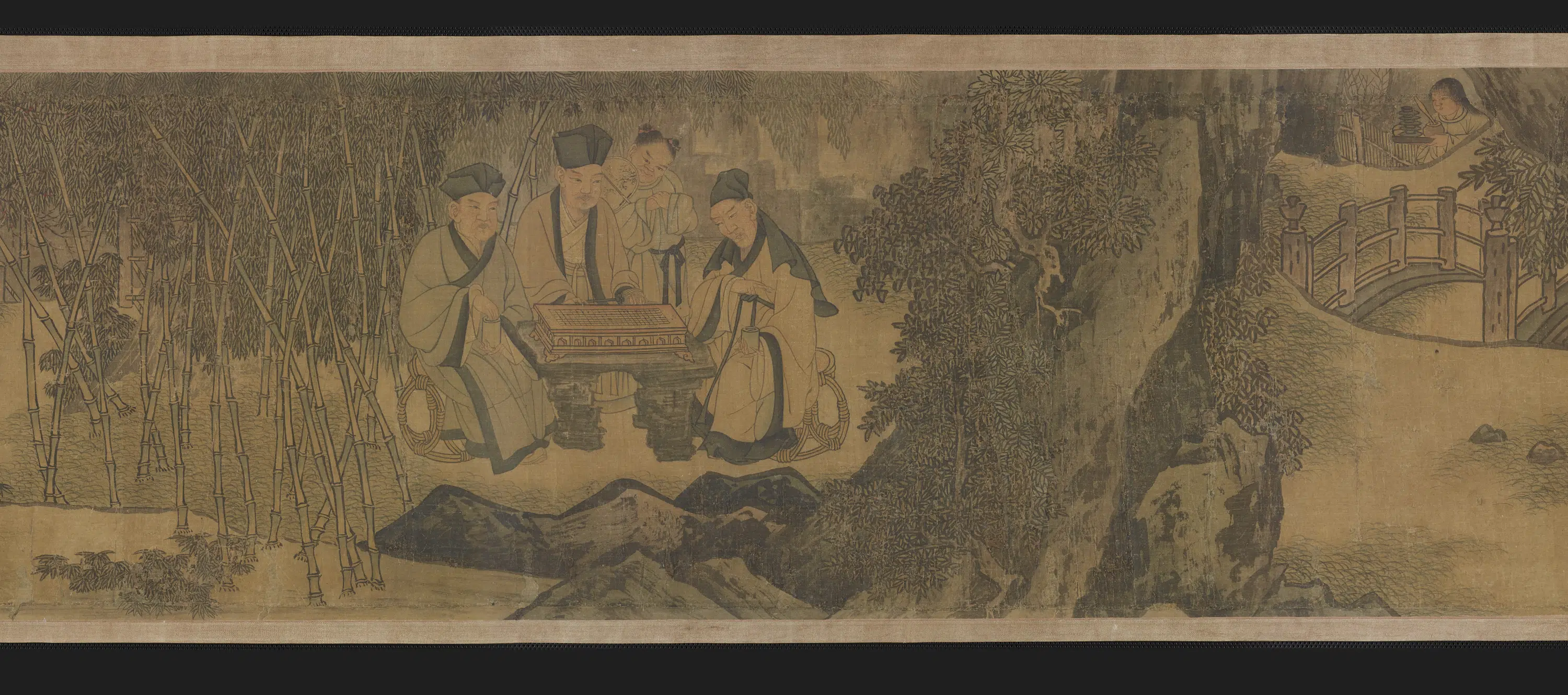 宋朝【马兴祖】《香山九老图卷》 第4张