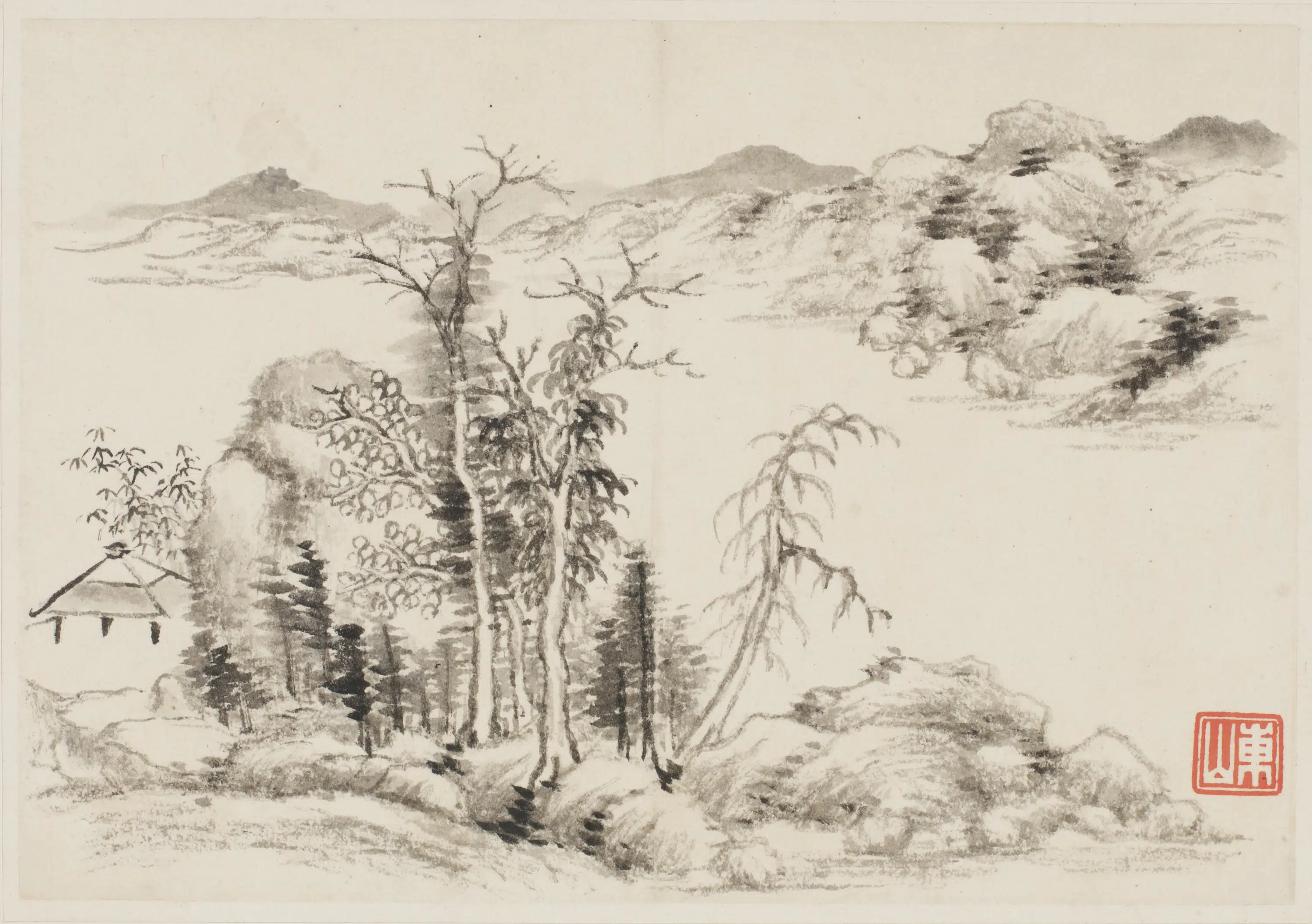 清朝【董邦达】《东山画册》 第14张