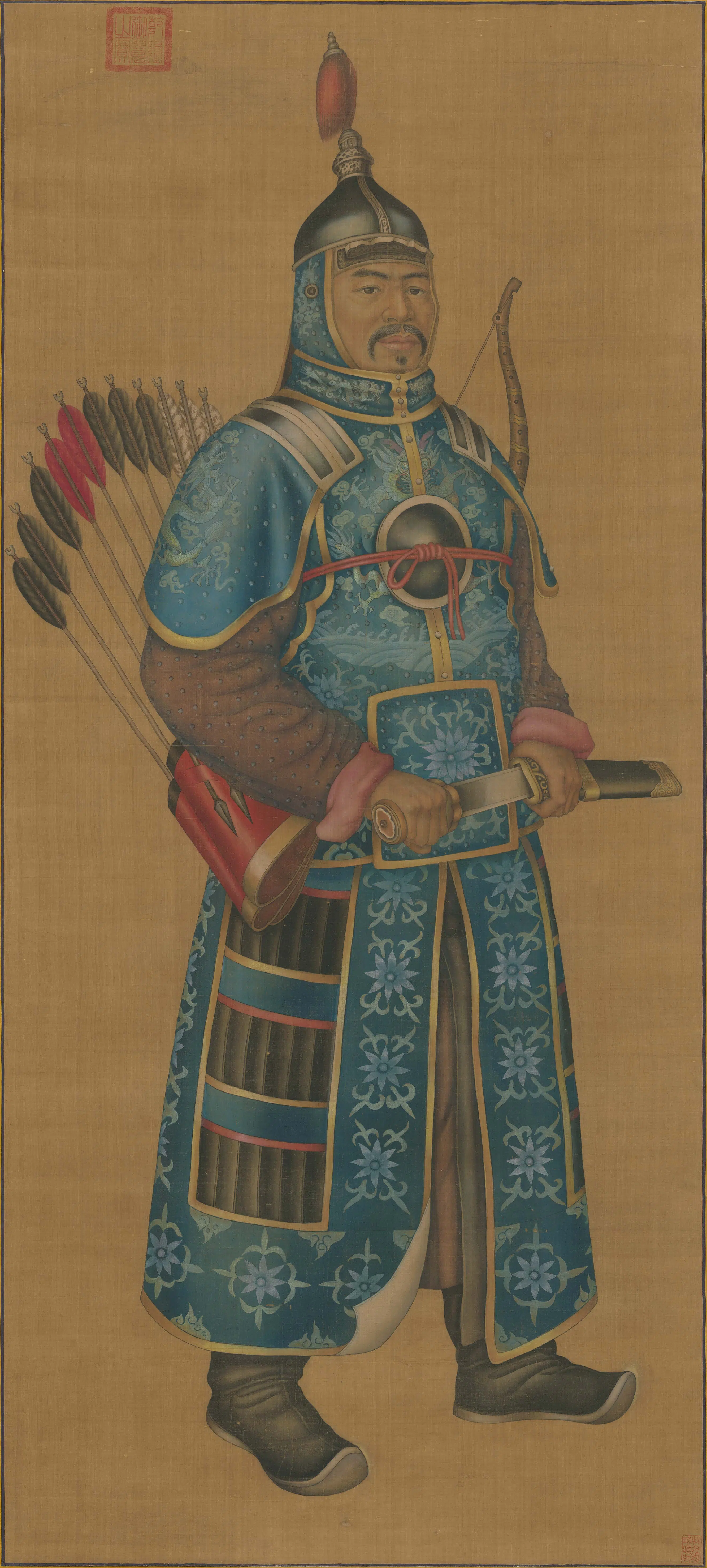 明朝【施琅】《施琅画像》