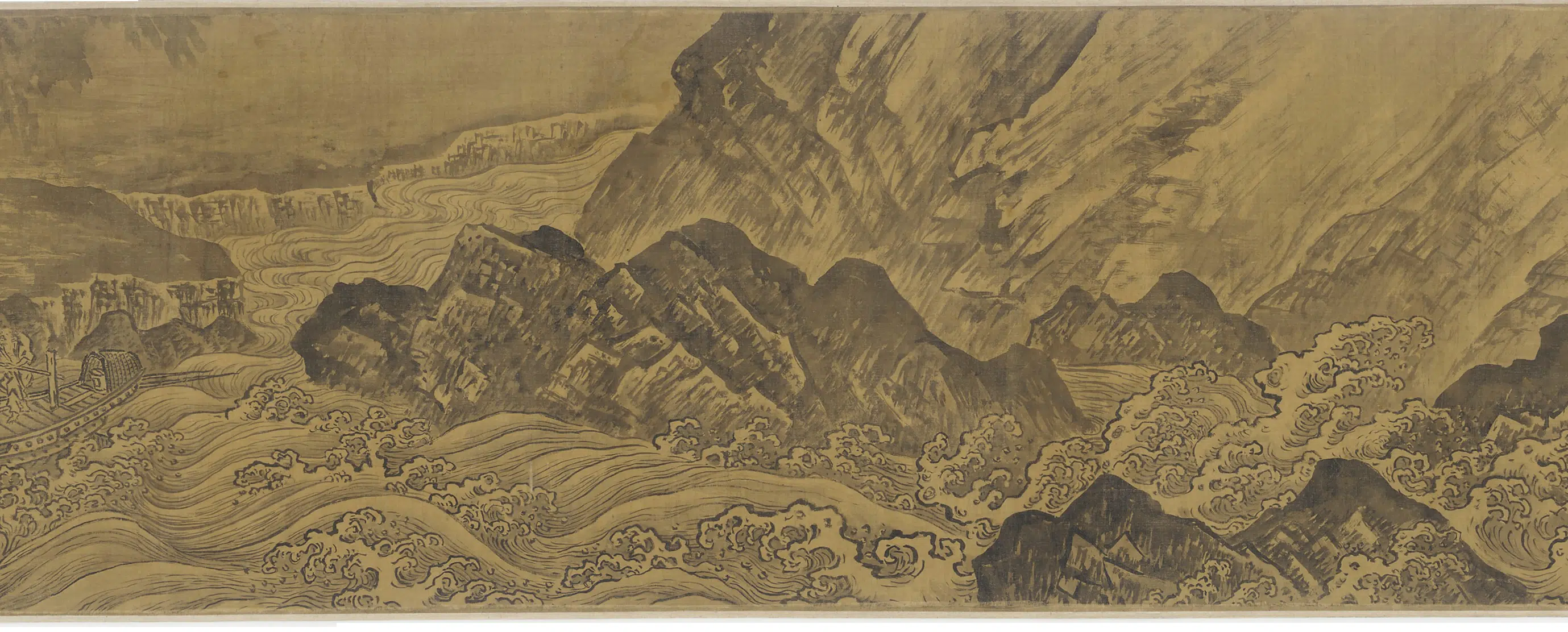 宋朝【夏圭（珪）】《江舟图》 第7张